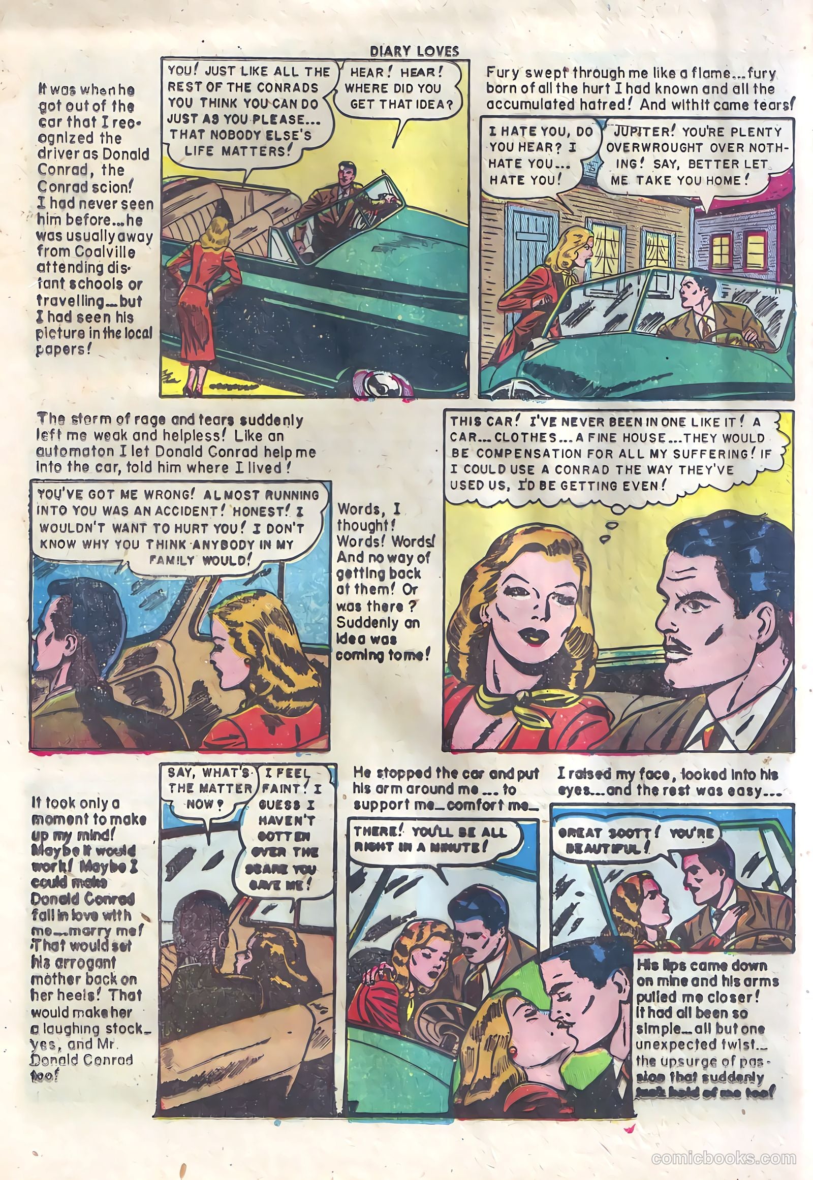 Diary Loves #17 (1951) — page 32 of 36