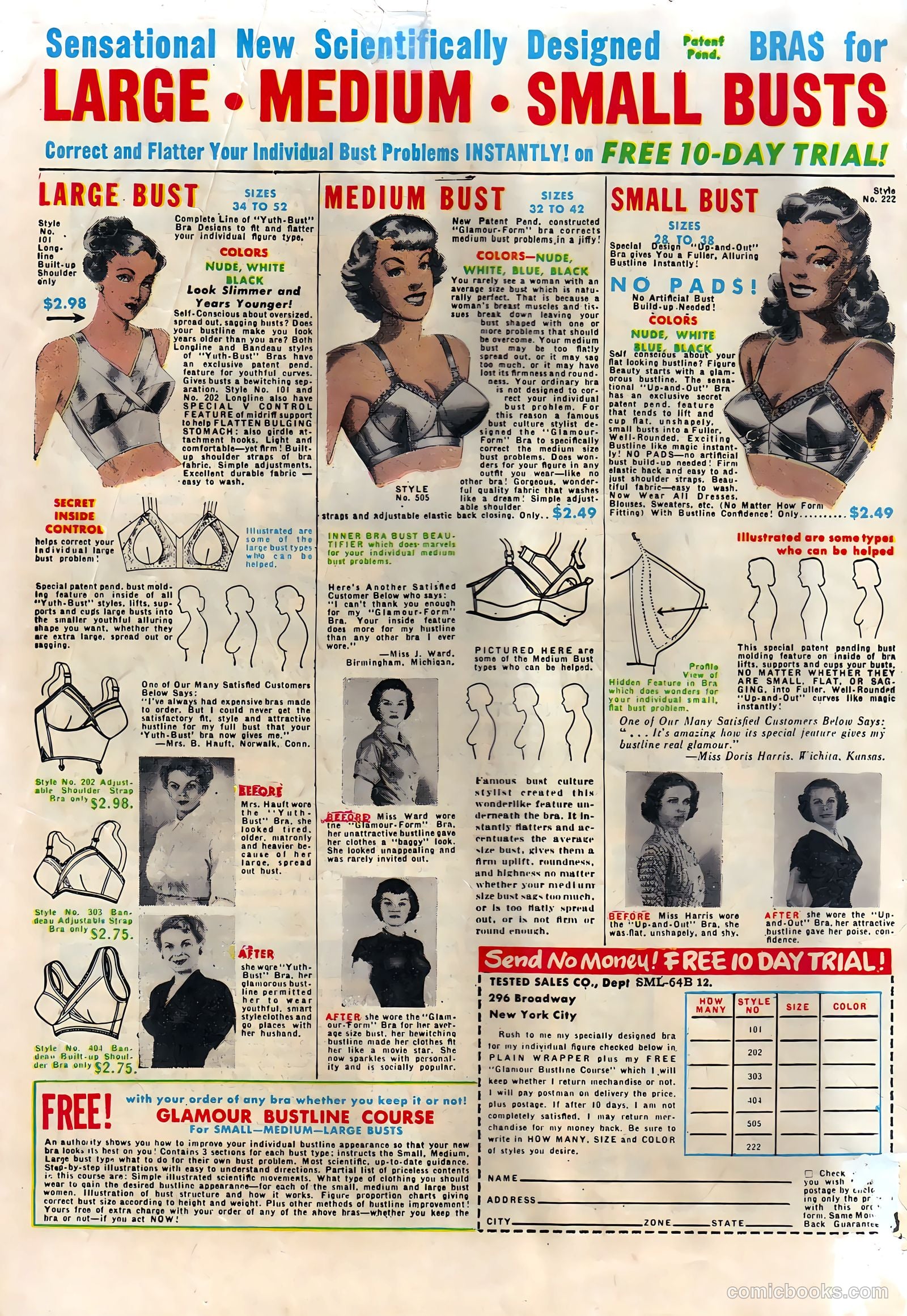 Diary Loves #17 (1951) — page 36 of 36