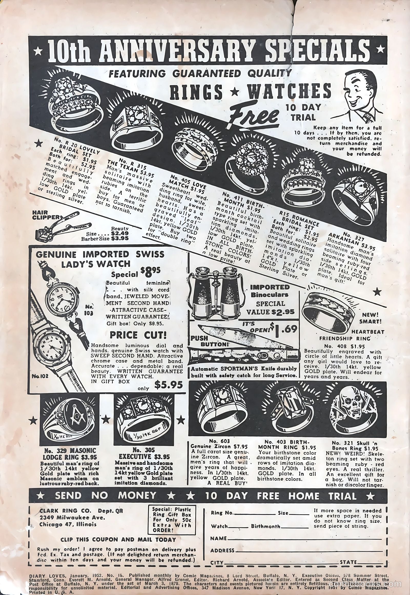 Diary Loves #18 (1952) — page 2 of 36