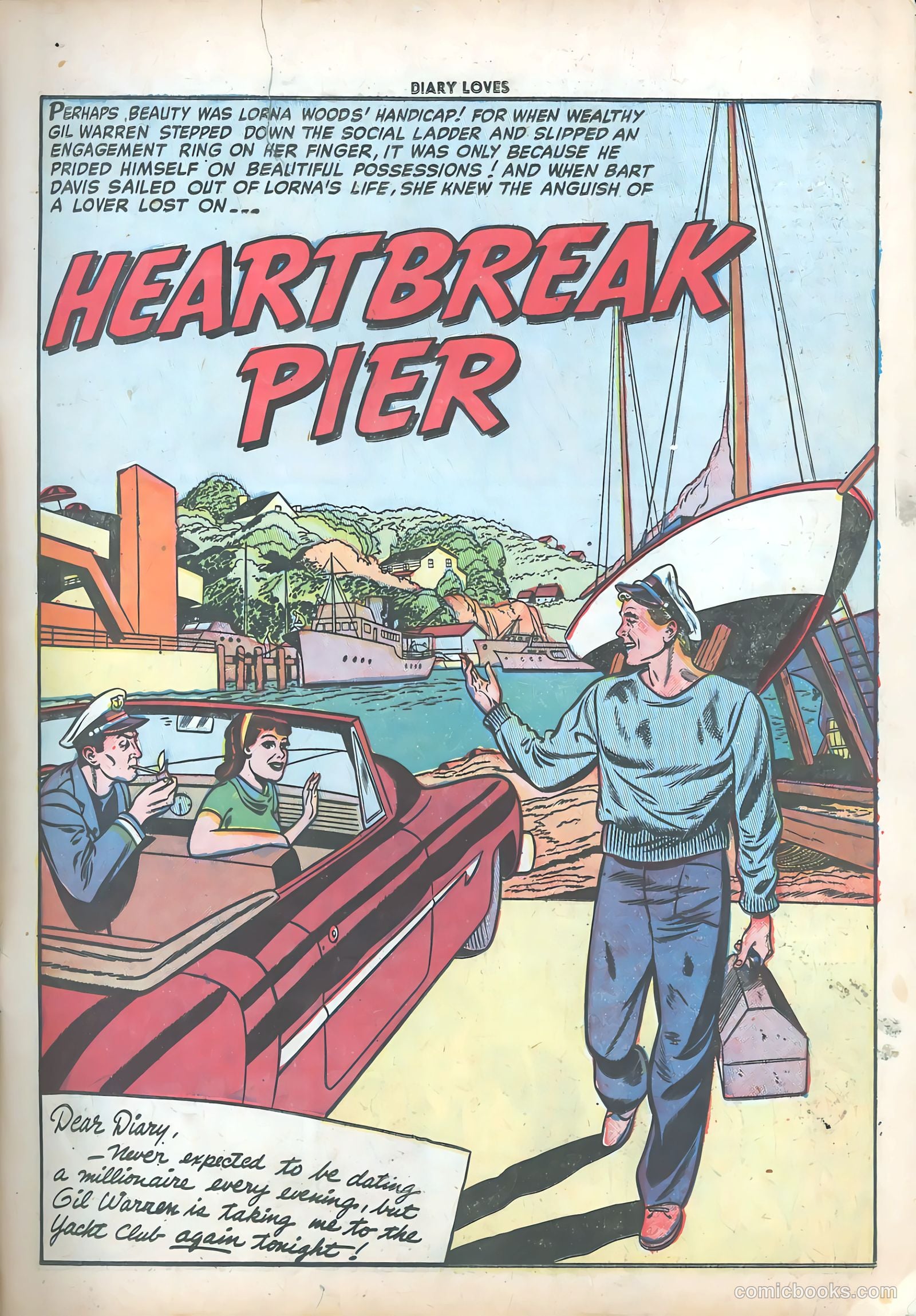 Diary Loves #18 (1952) — page 3 of 36