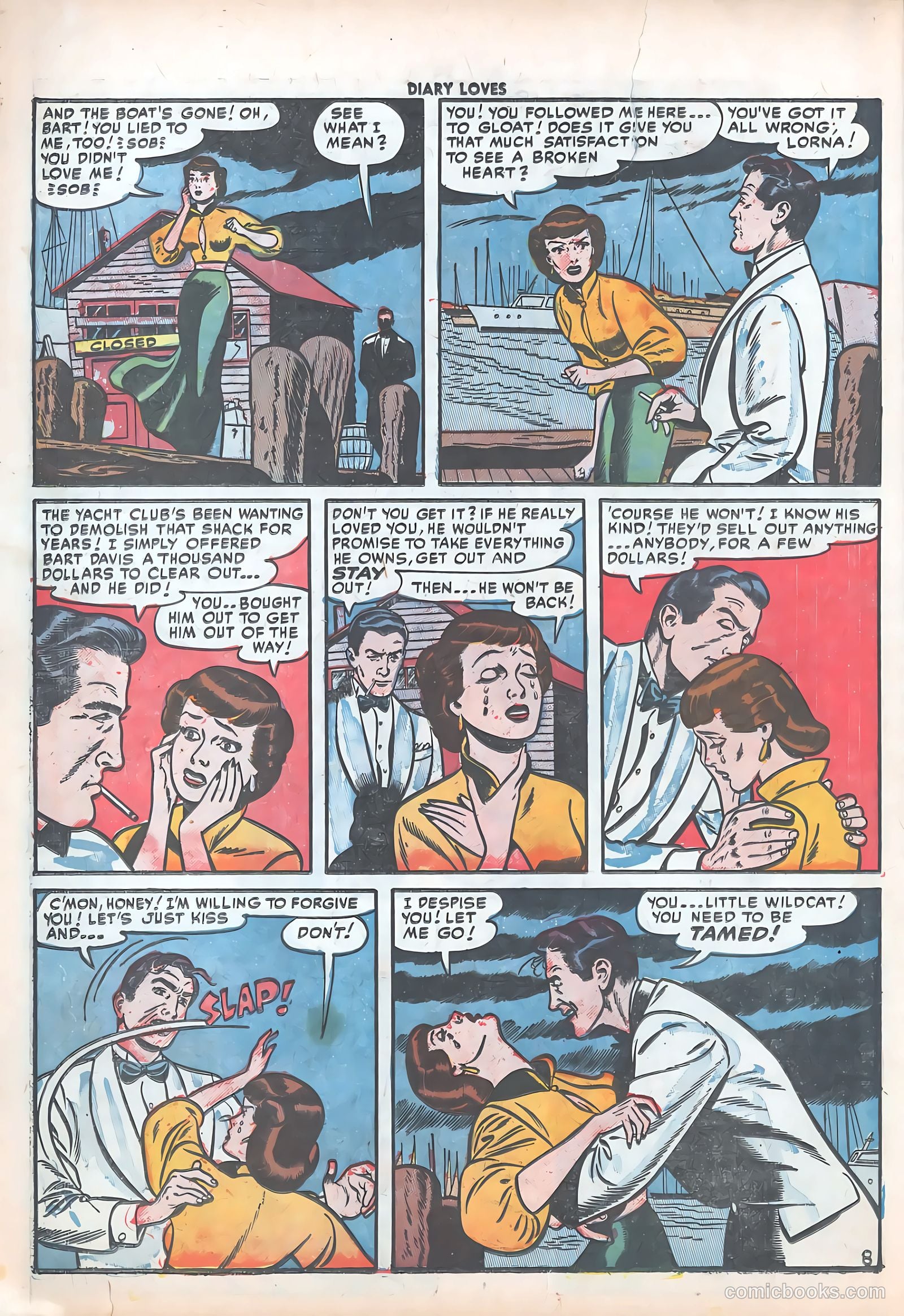 Diary Loves #18 (1952) — page 10 of 36