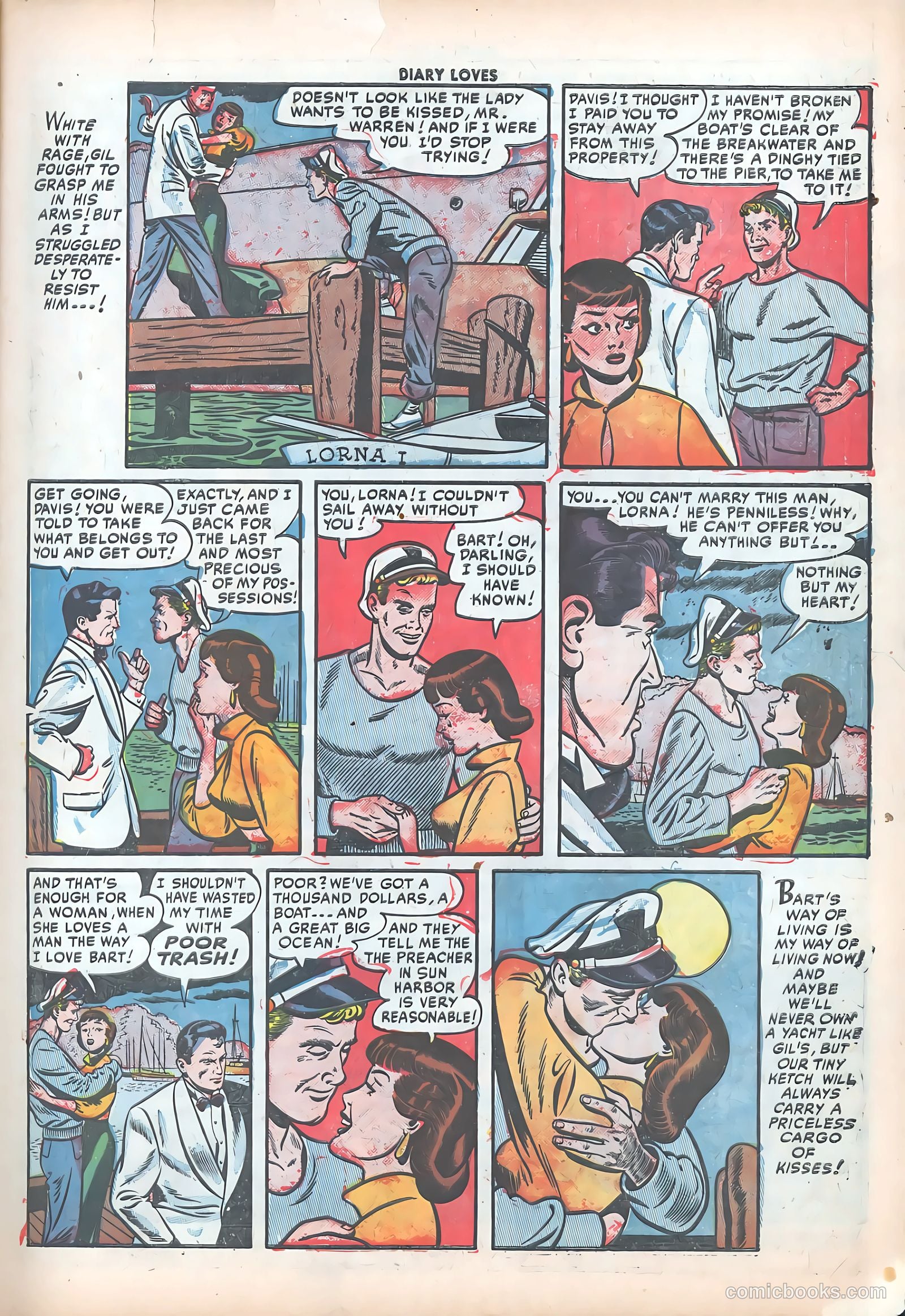Diary Loves #18 (1952) — page 11 of 36
