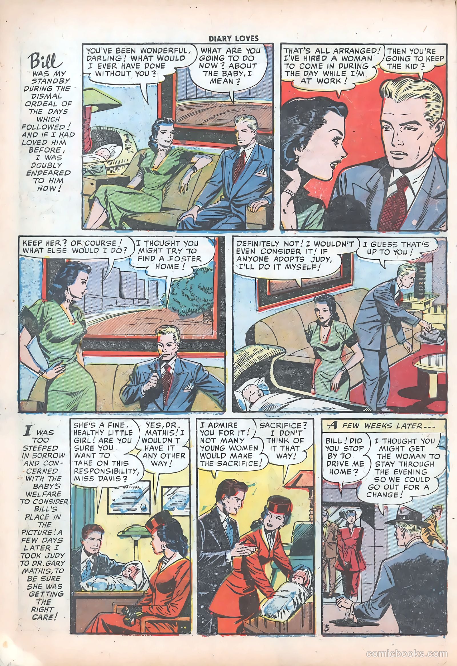 Diary Loves #18 (1952) — page 14 of 36