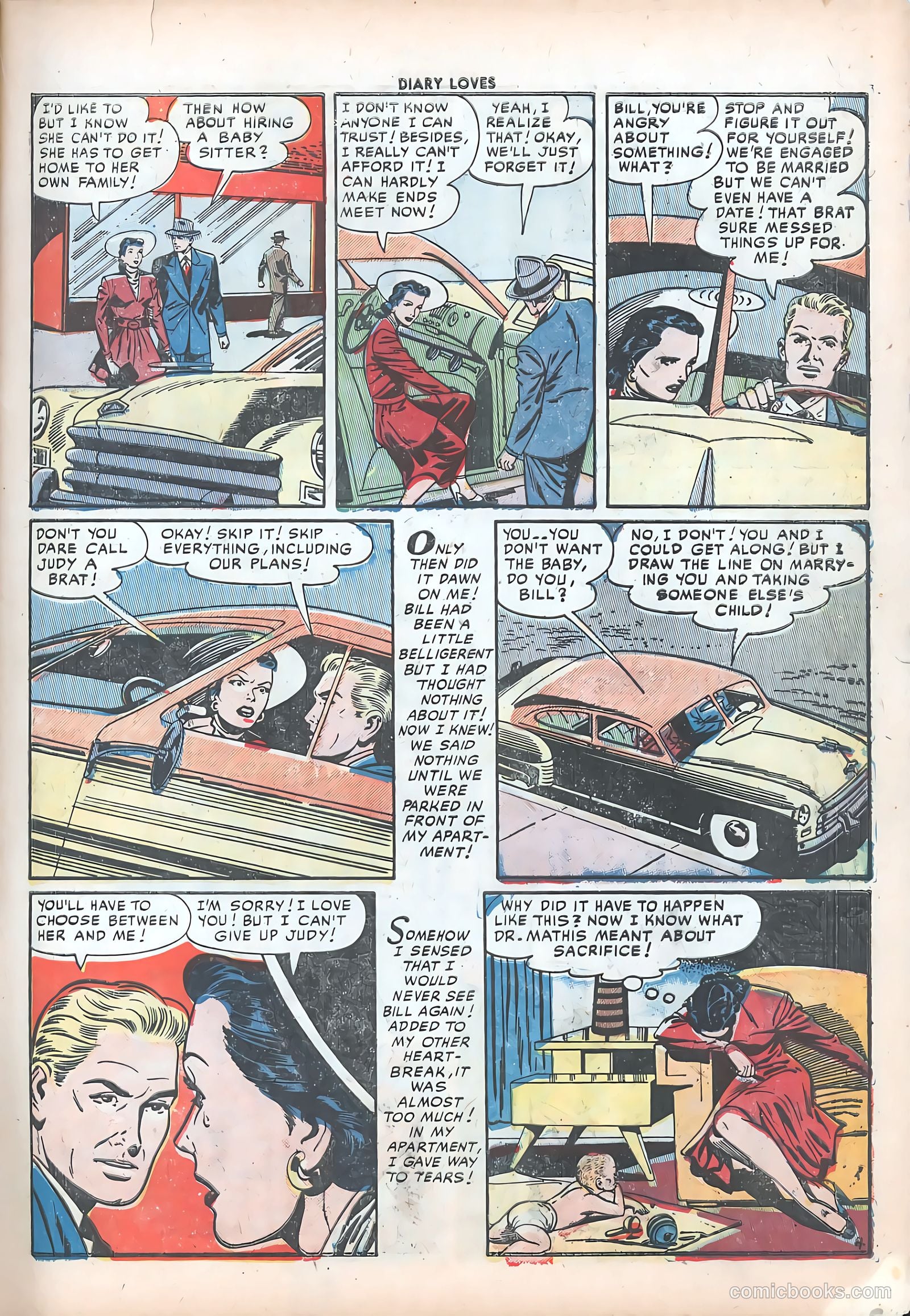 Diary Loves #18 (1952) — page 15 of 36