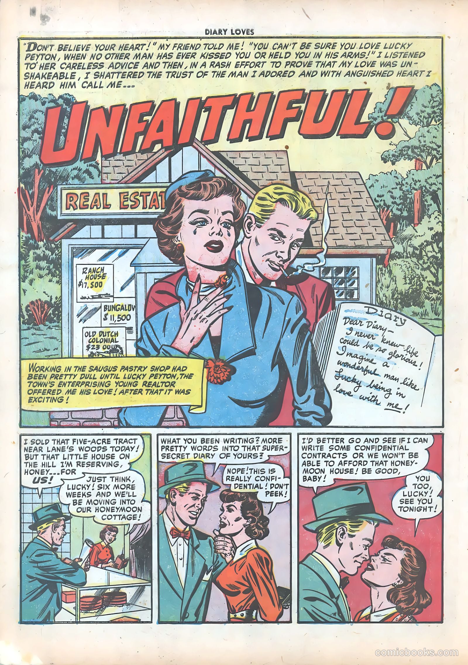 Diary Loves #18 (1952) — page 18 of 36