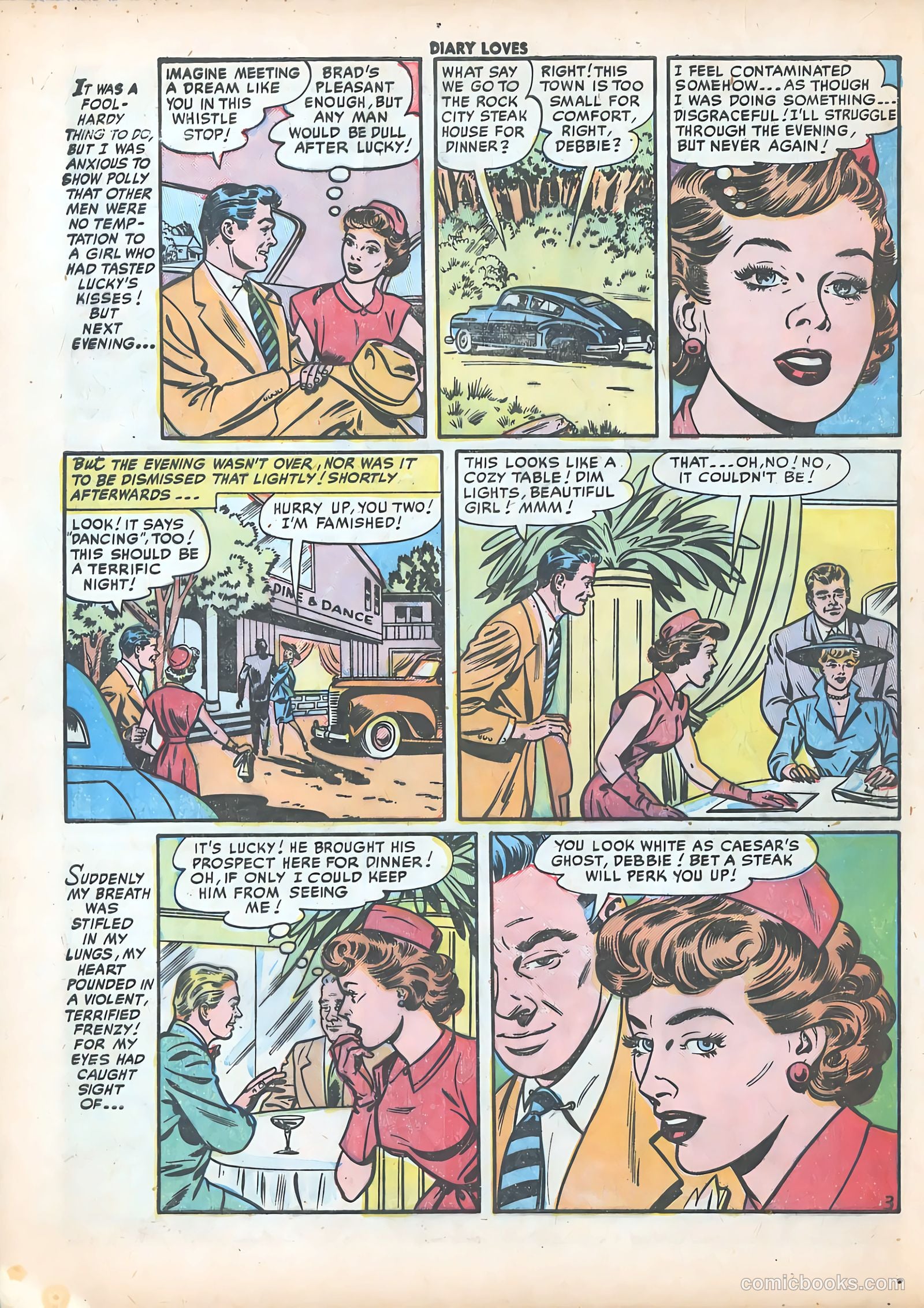 Diary Loves #18 (1952) — page 20 of 36