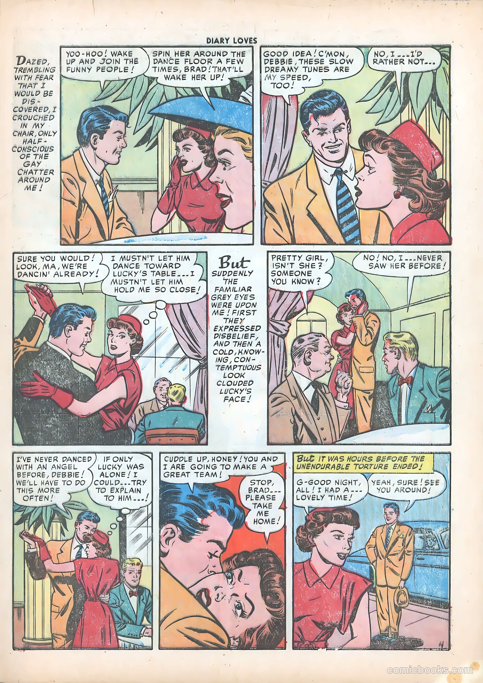 Diary Loves #18 (1952) — page 21 of 36