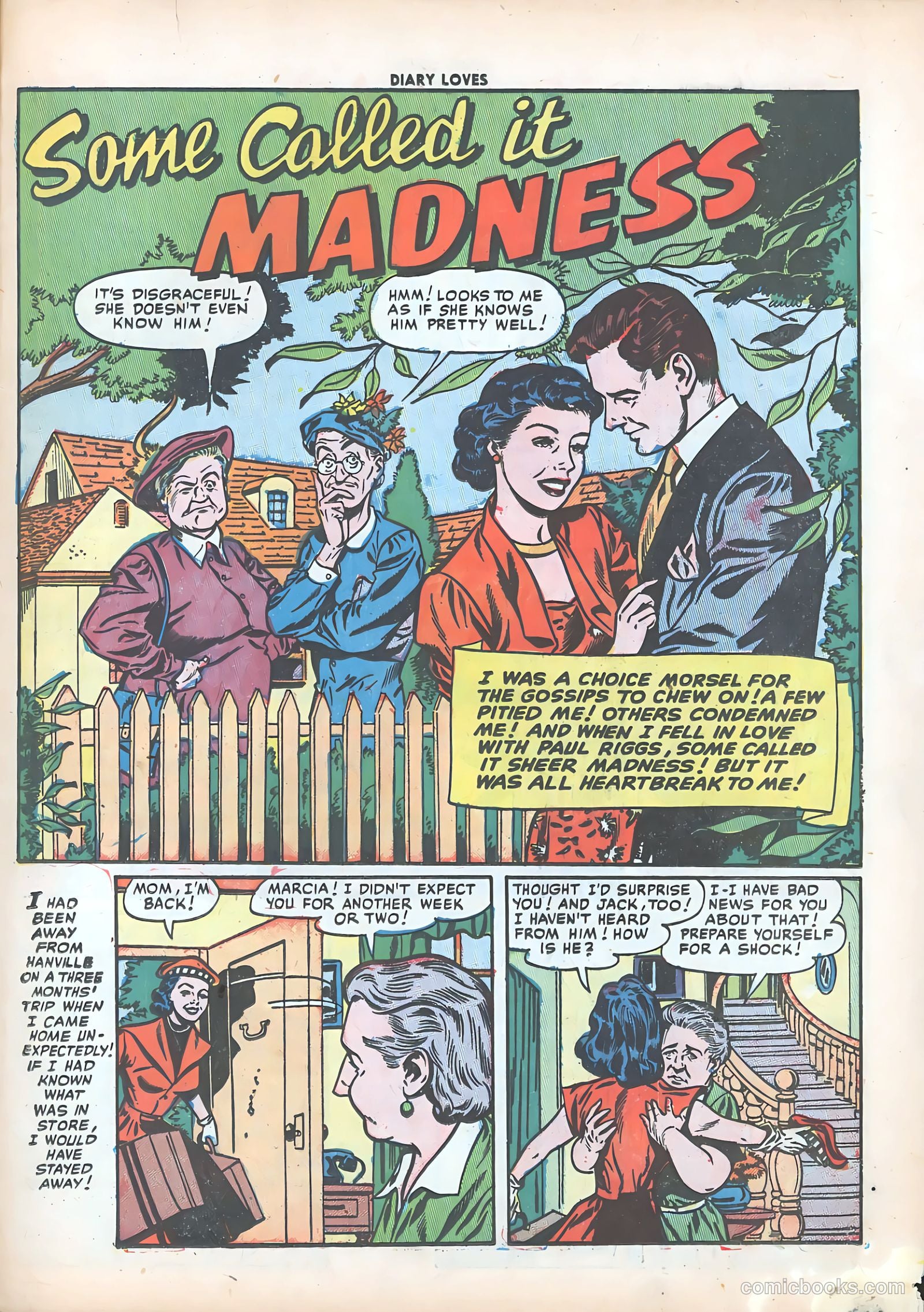 Diary Loves #18 (1952) — page 27 of 36