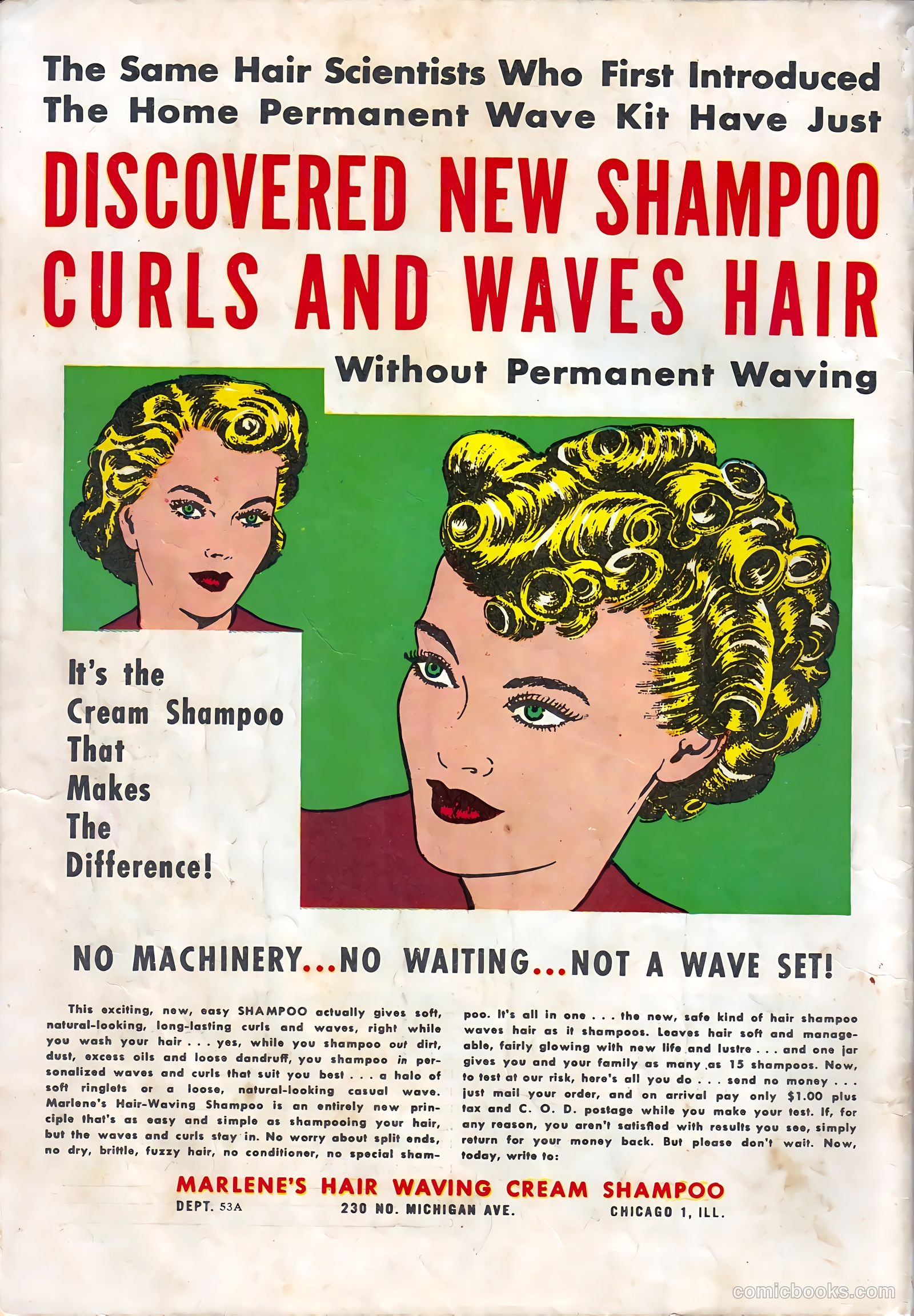 Diary Loves #18 (1952) — page 36 of 36