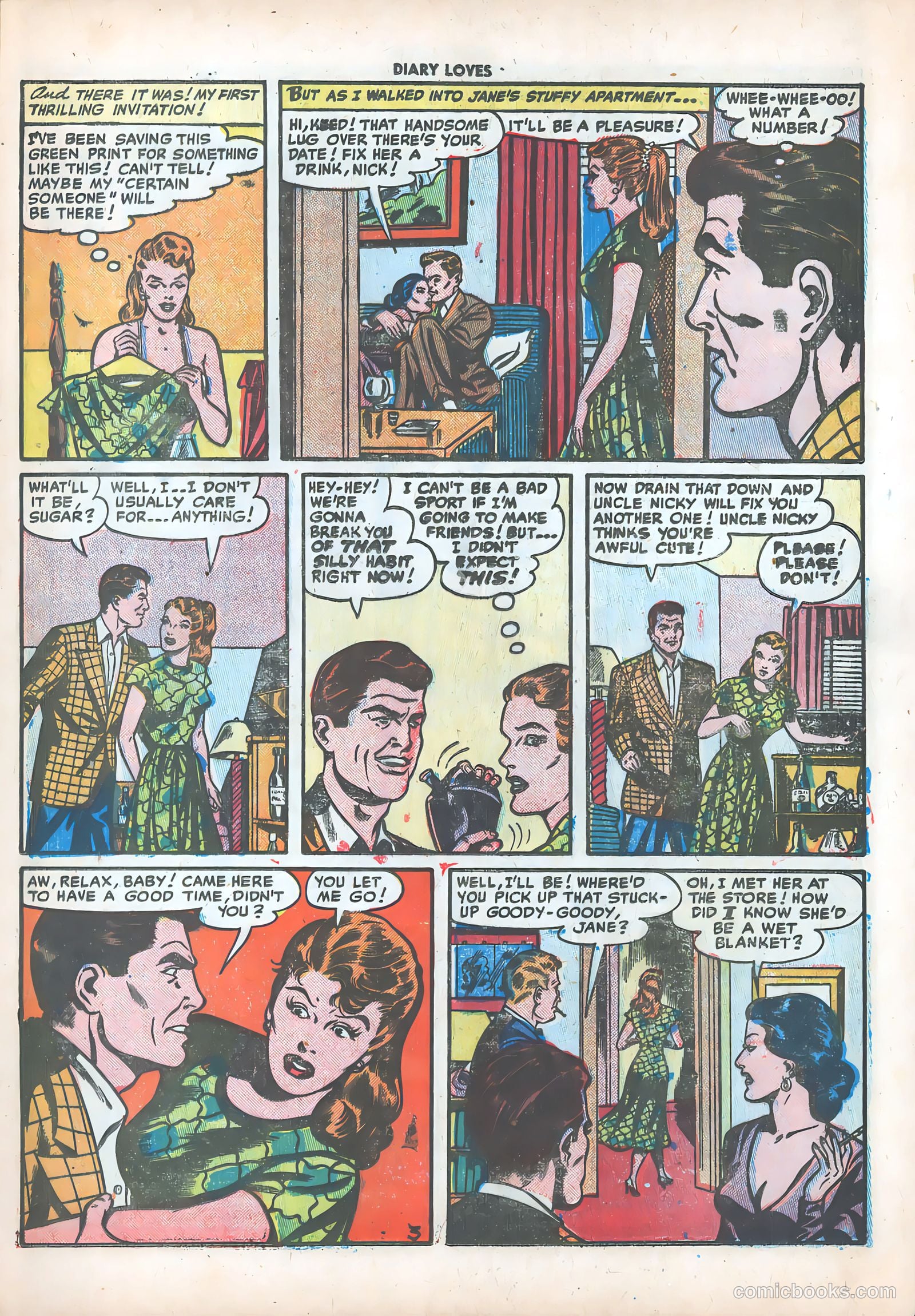 Diary Loves #19 (1952) — page 6 of 37