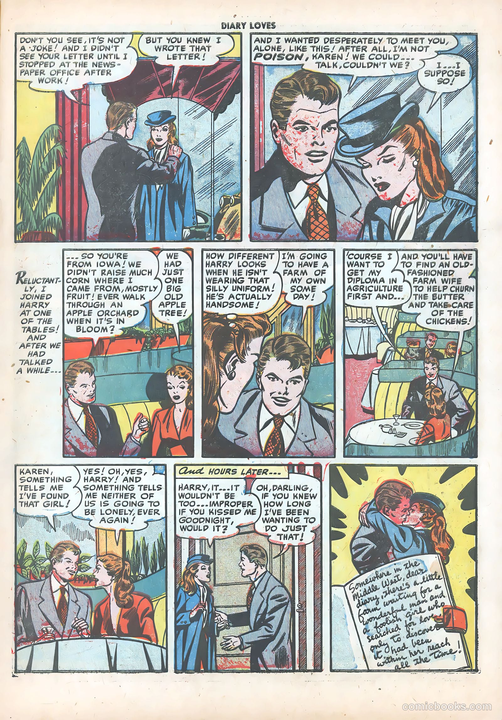 Diary Loves #19 (1952) — page 12 of 37