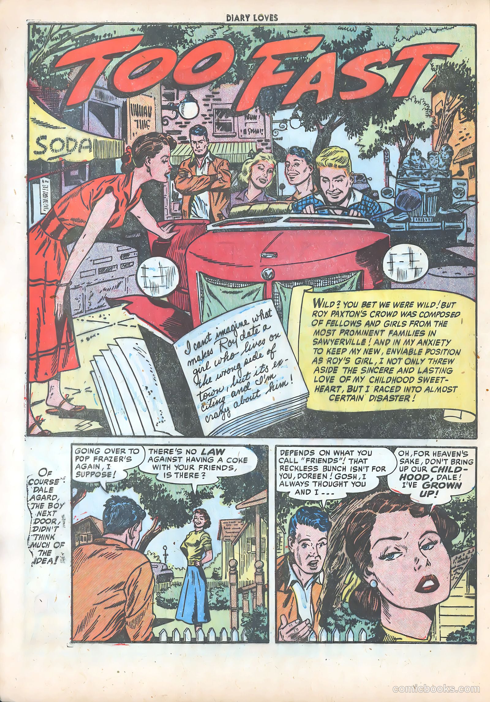 Diary Loves #19 (1952) — page 13 of 37