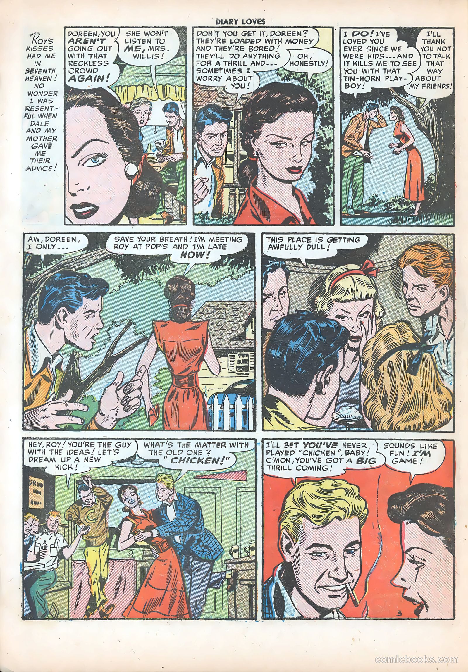 Diary Loves #19 (1952) — page 15 of 37