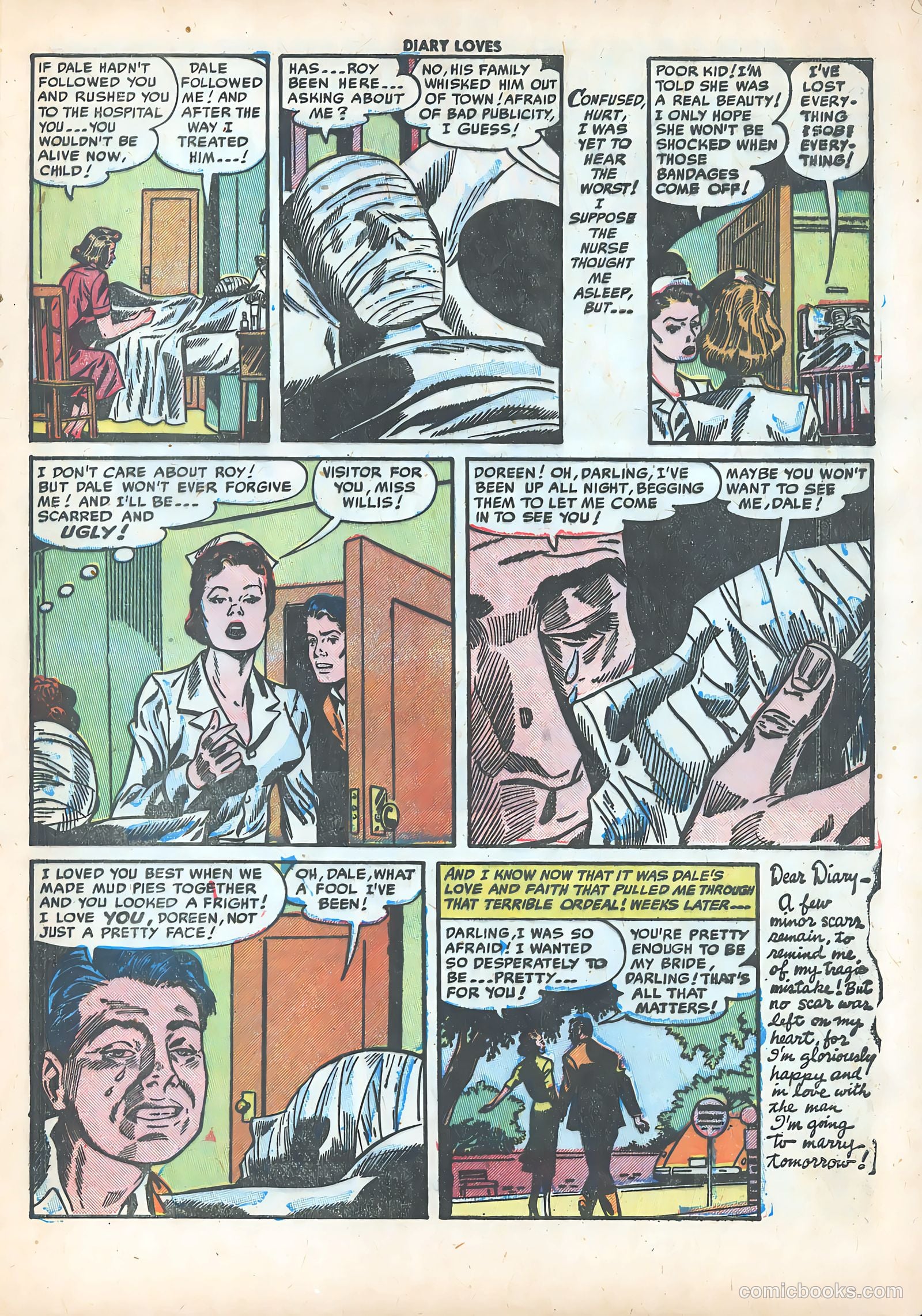 Diary Loves #19 (1952) — page 18 of 37