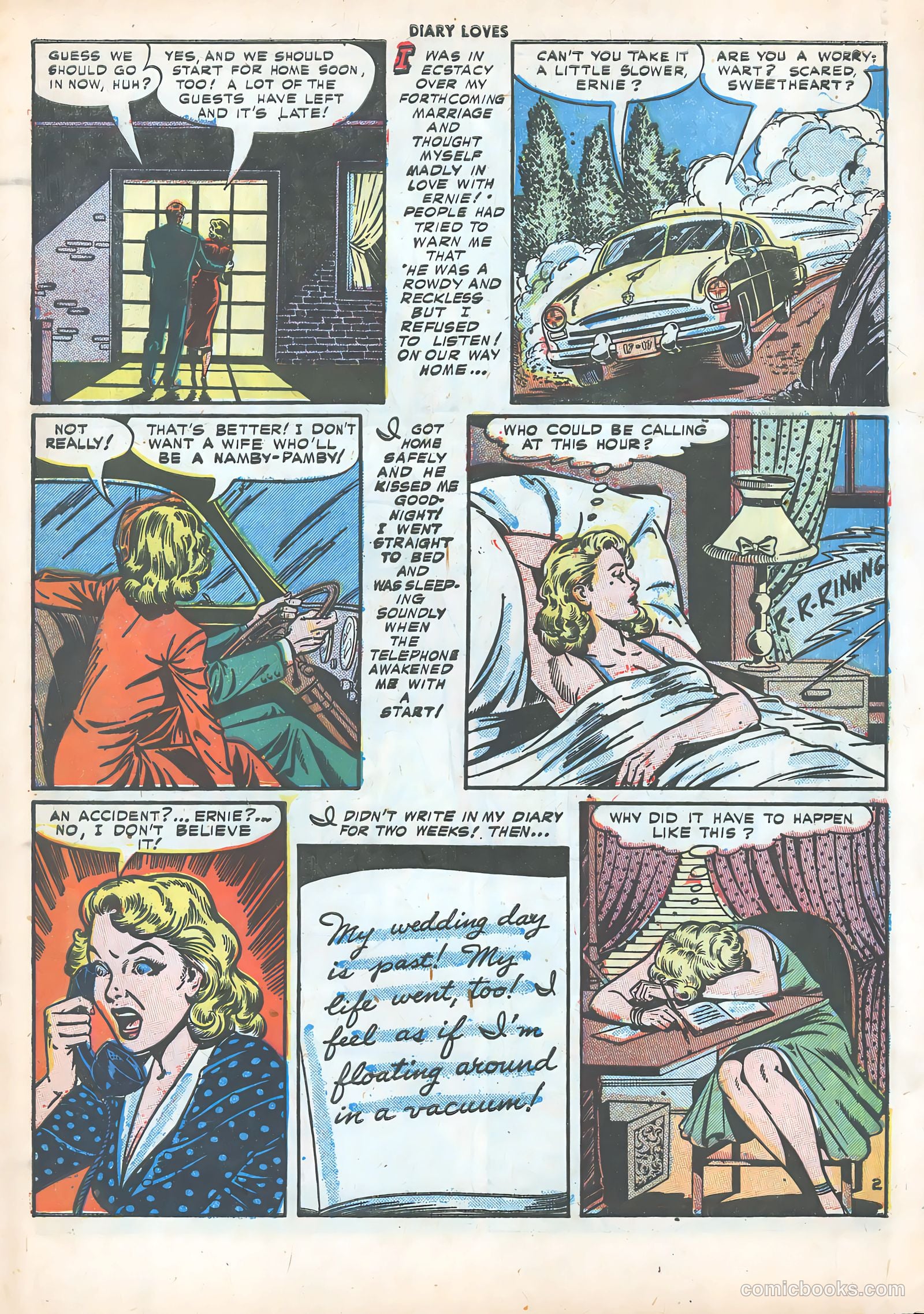 Diary Loves #19 (1952) — page 20 of 37