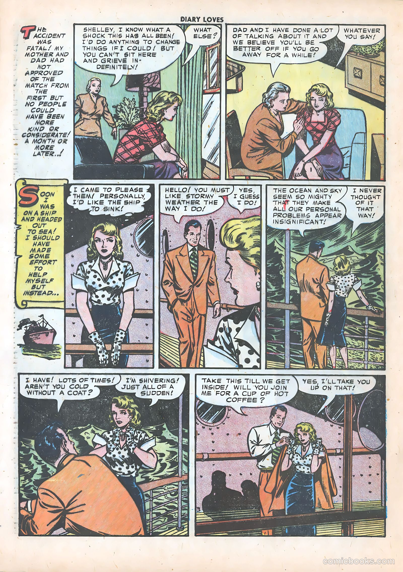 Diary Loves #19 (1952) — page 21 of 37