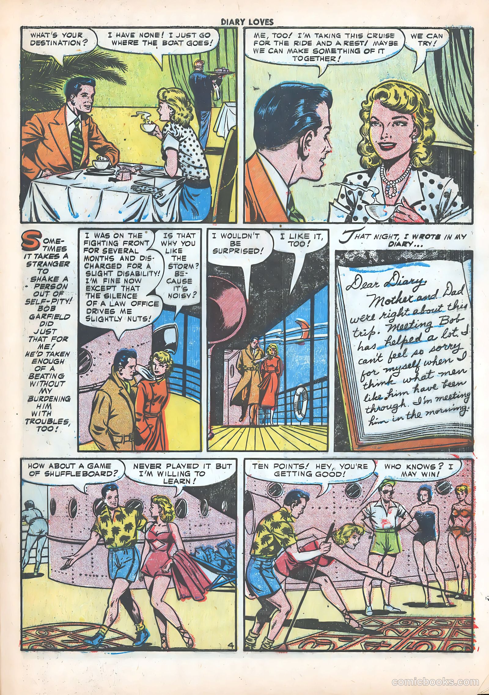 Diary Loves #19 (1952) — page 22 of 37