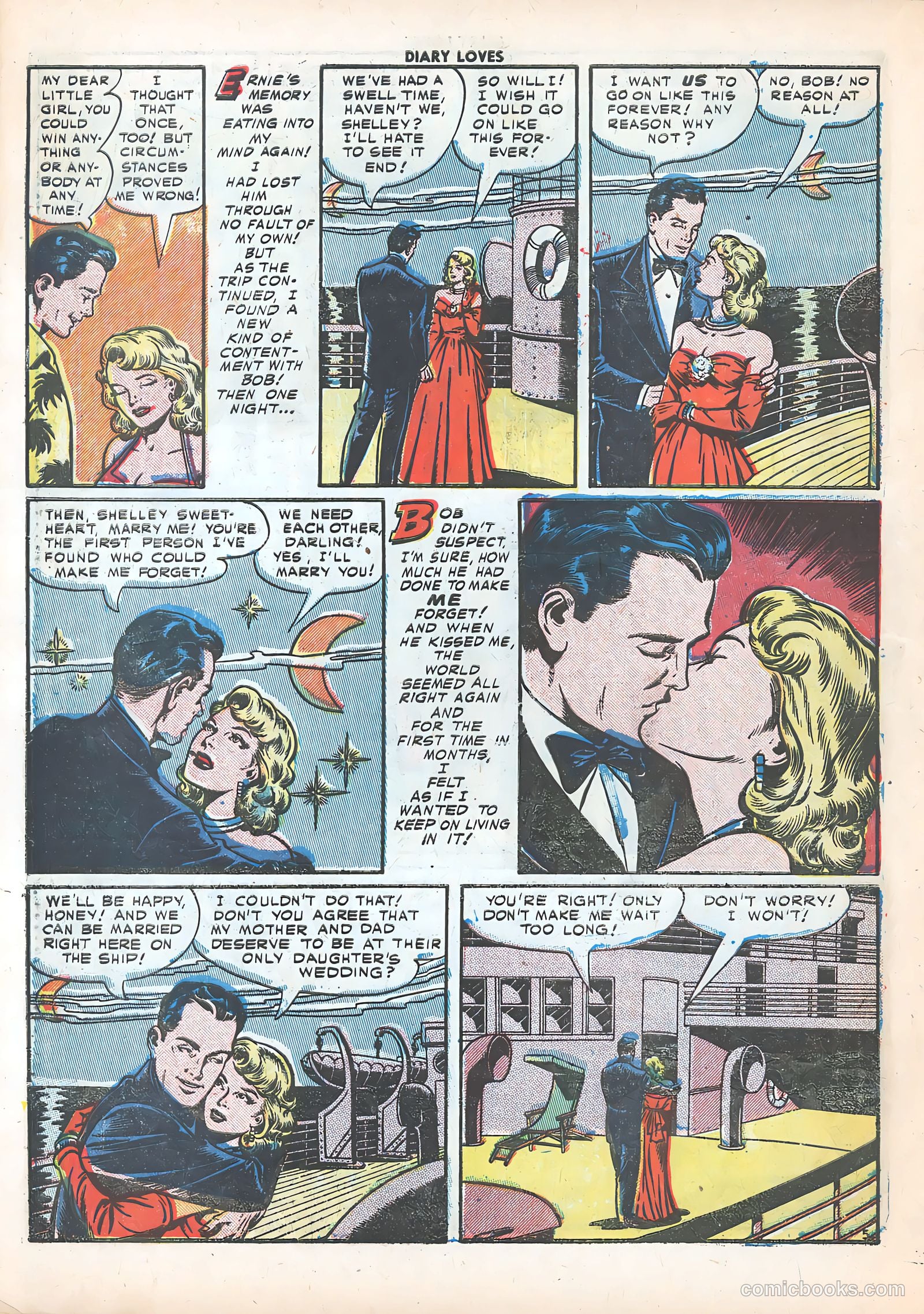 Diary Loves #19 (1952) — page 23 of 37
