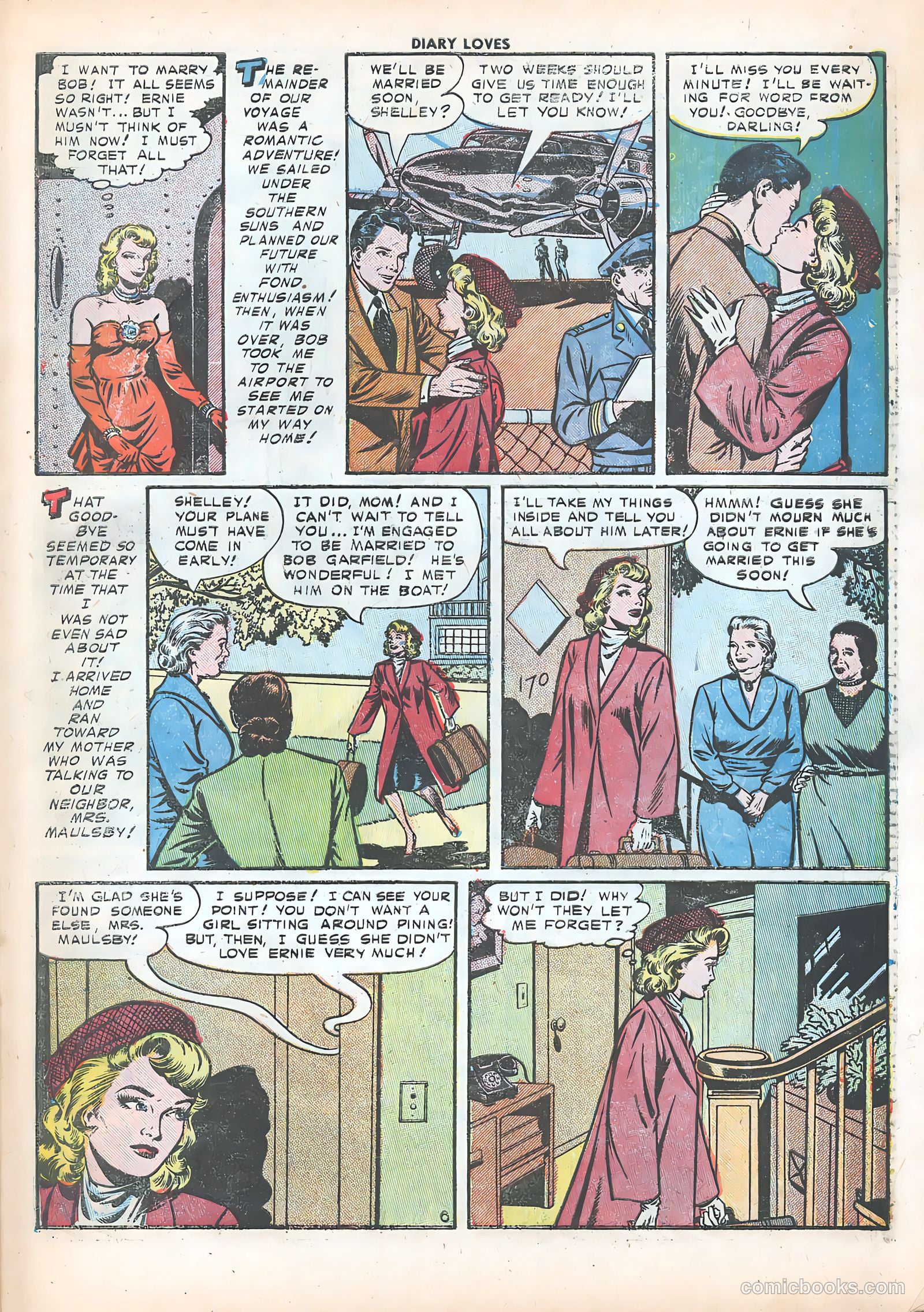 Diary Loves #19 (1952) — page 24 of 37