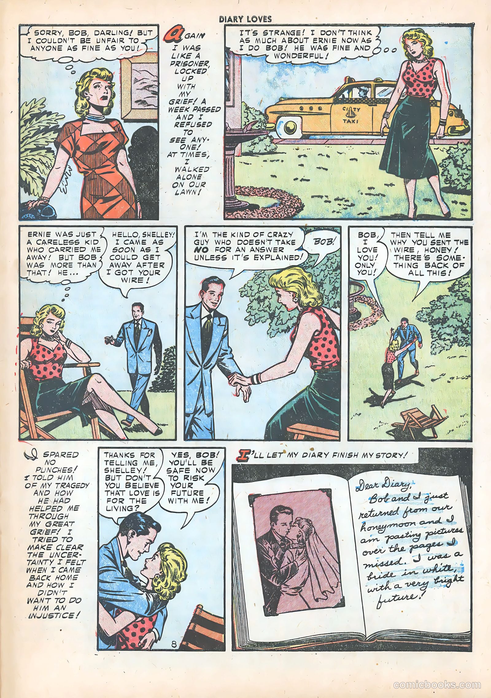 Diary Loves #19 (1952) — page 26 of 37