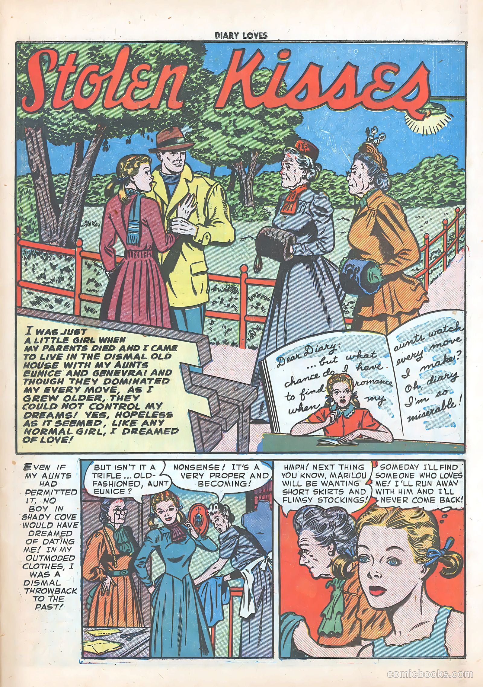 Diary Loves #19 (1952) — page 28 of 37