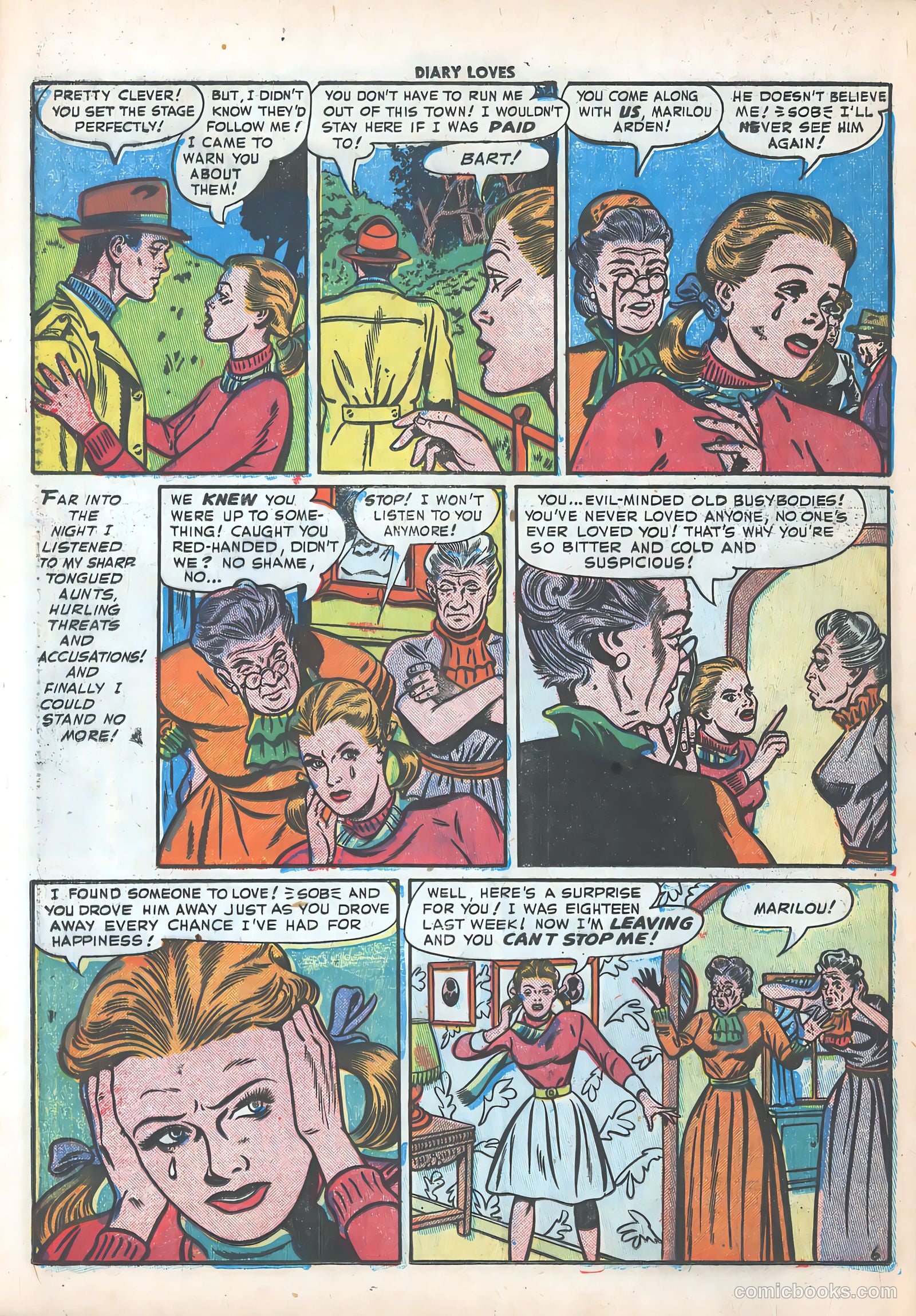 Diary Loves #19 (1952) — page 33 of 37