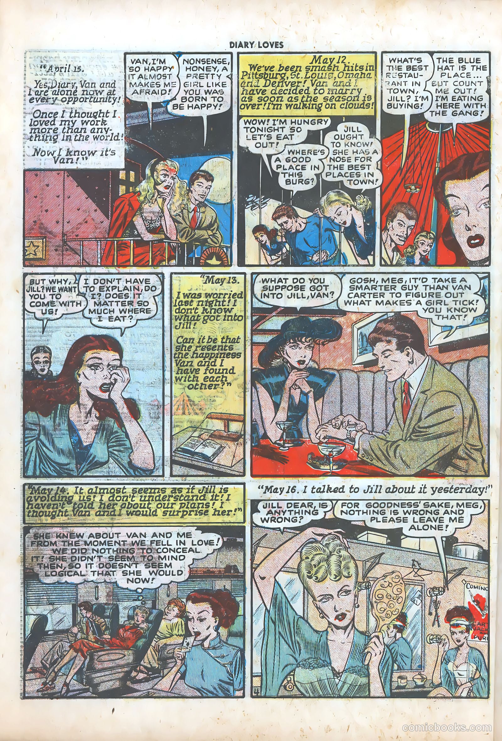 Diary Loves #2 (1949) — page 6 of 36