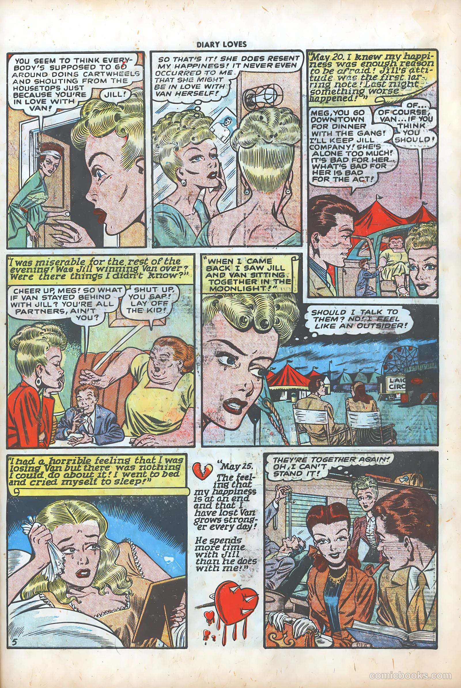 Diary Loves #2 (1949) — page 7 of 36