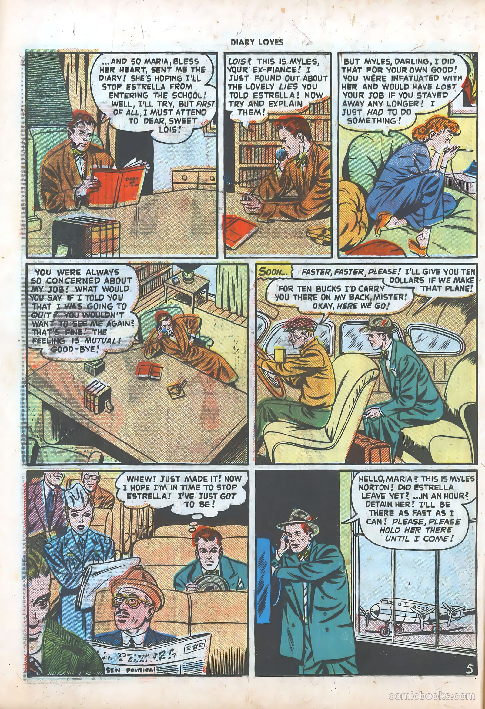 Diary Loves #2 (1949) — page 16 of 36