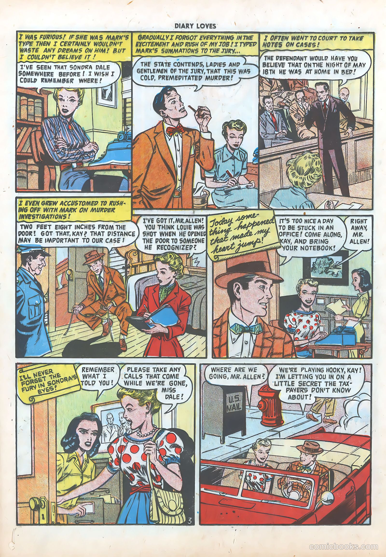 Diary Loves #2 (1949) — page 20 of 36