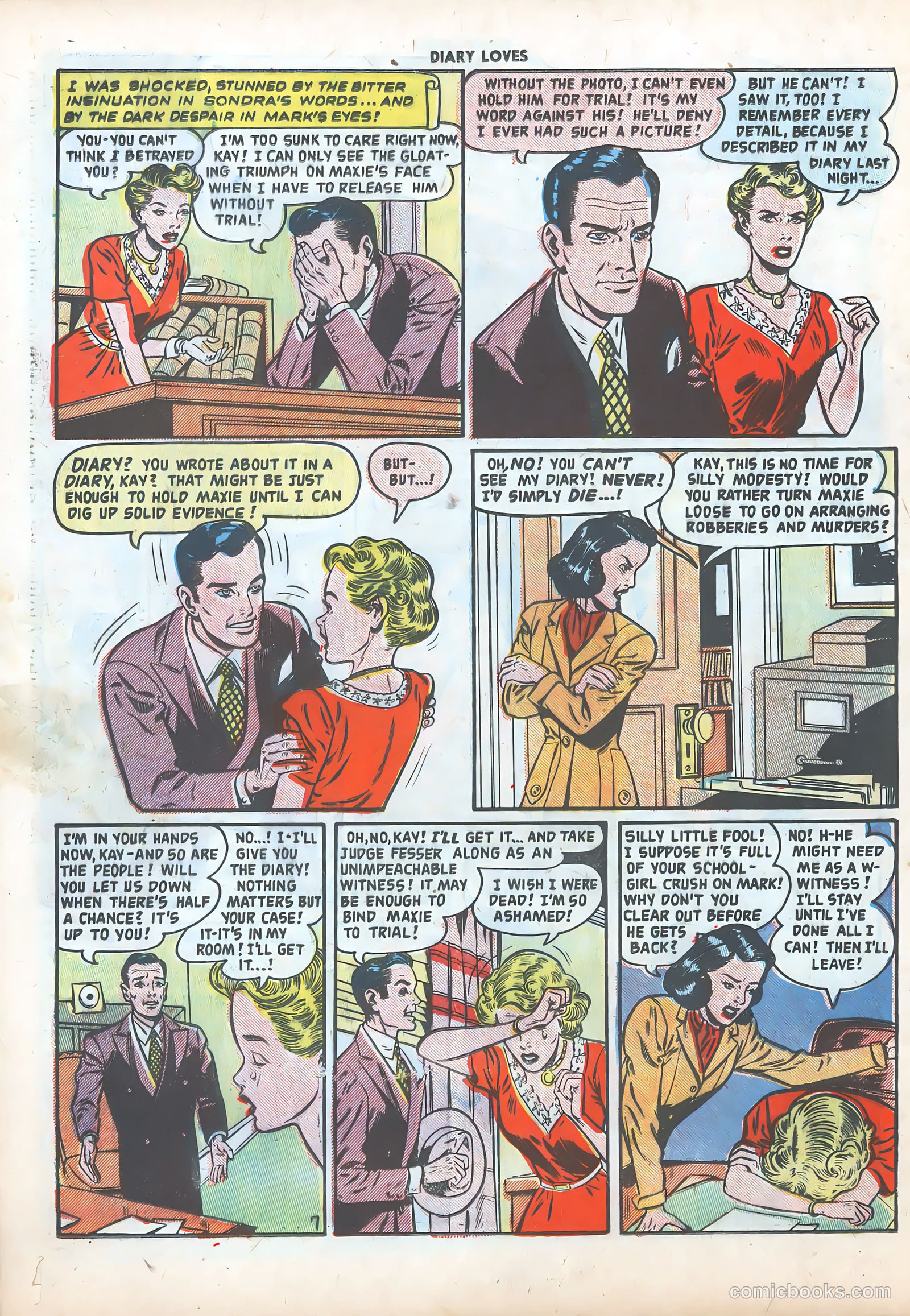 Diary Loves #2 (1949) — page 24 of 36