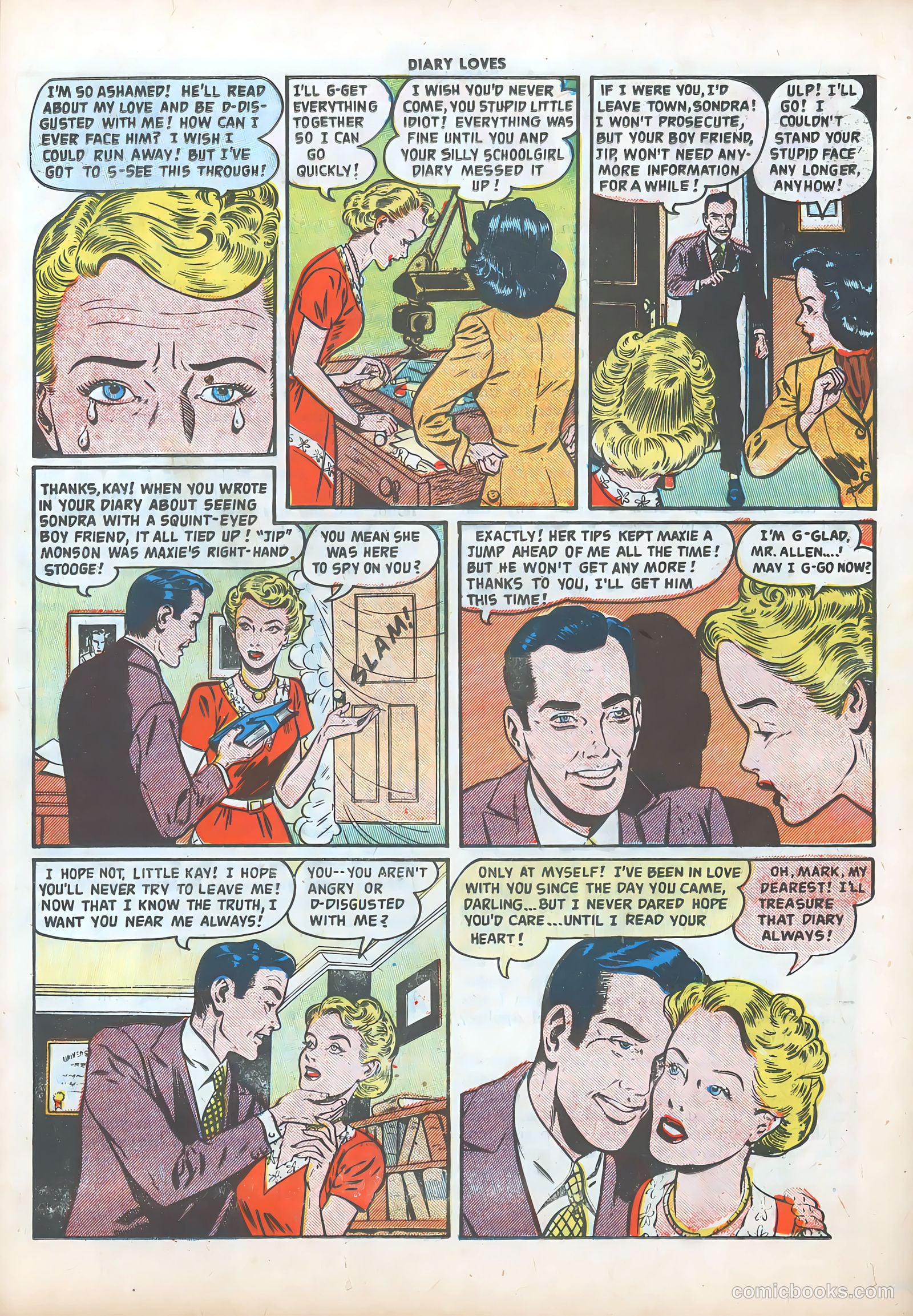 Diary Loves #2 (1949) — page 25 of 36