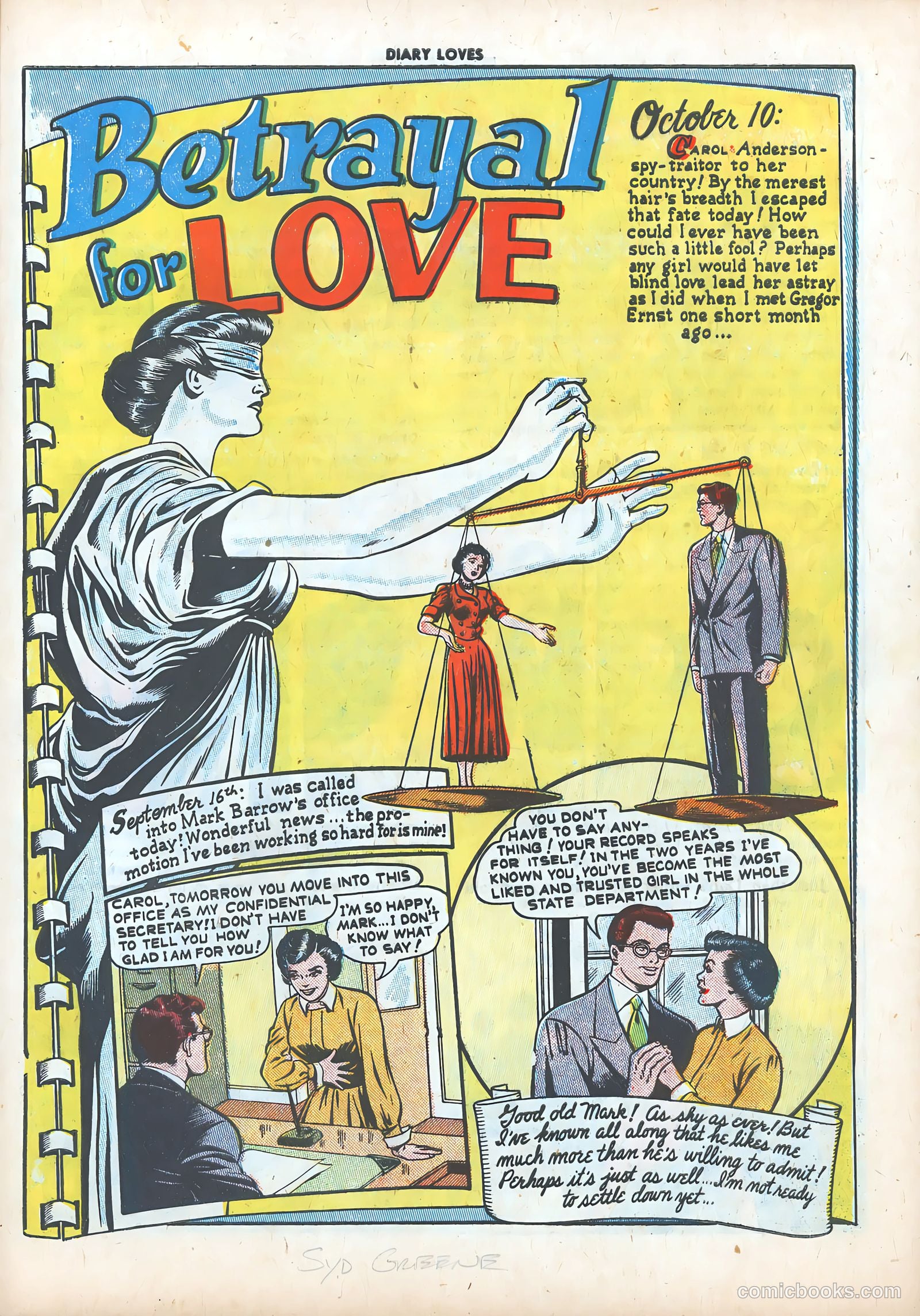 Diary Loves #2 (1949) — page 27 of 36