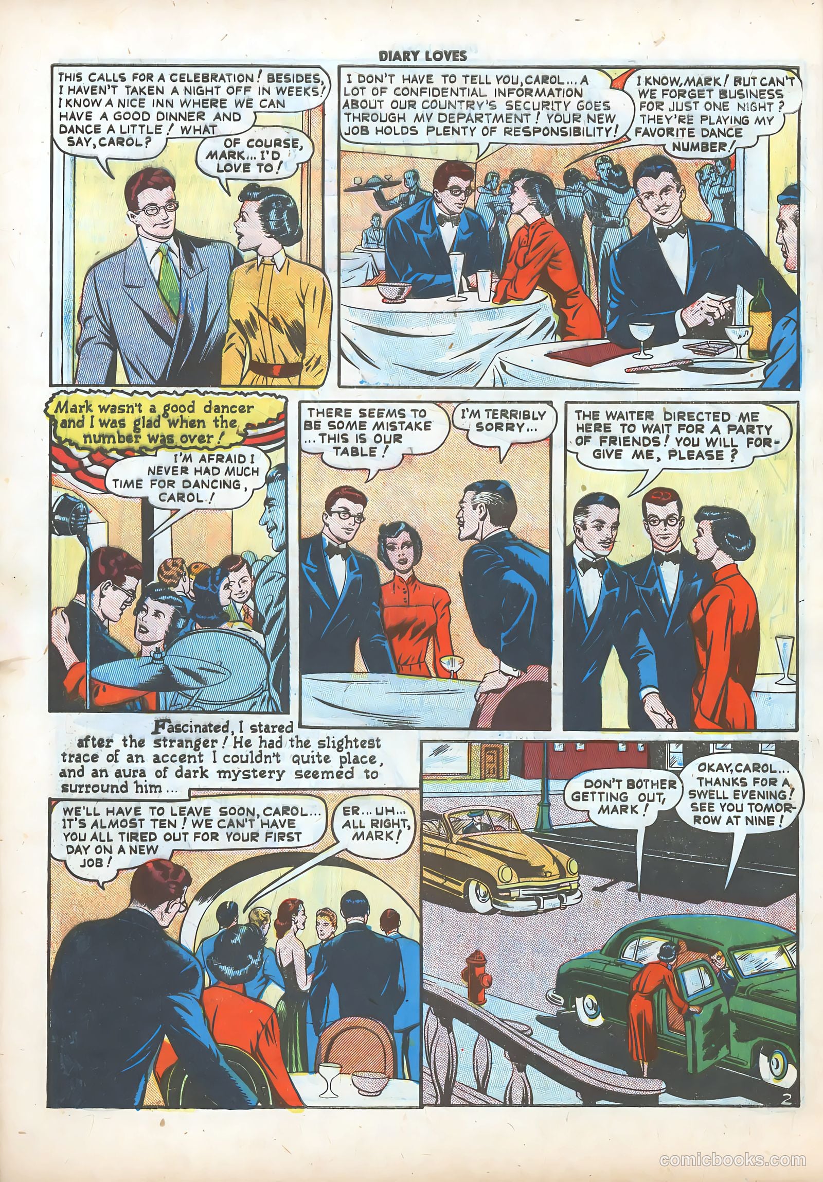 Diary Loves #2 (1949) — page 28 of 36