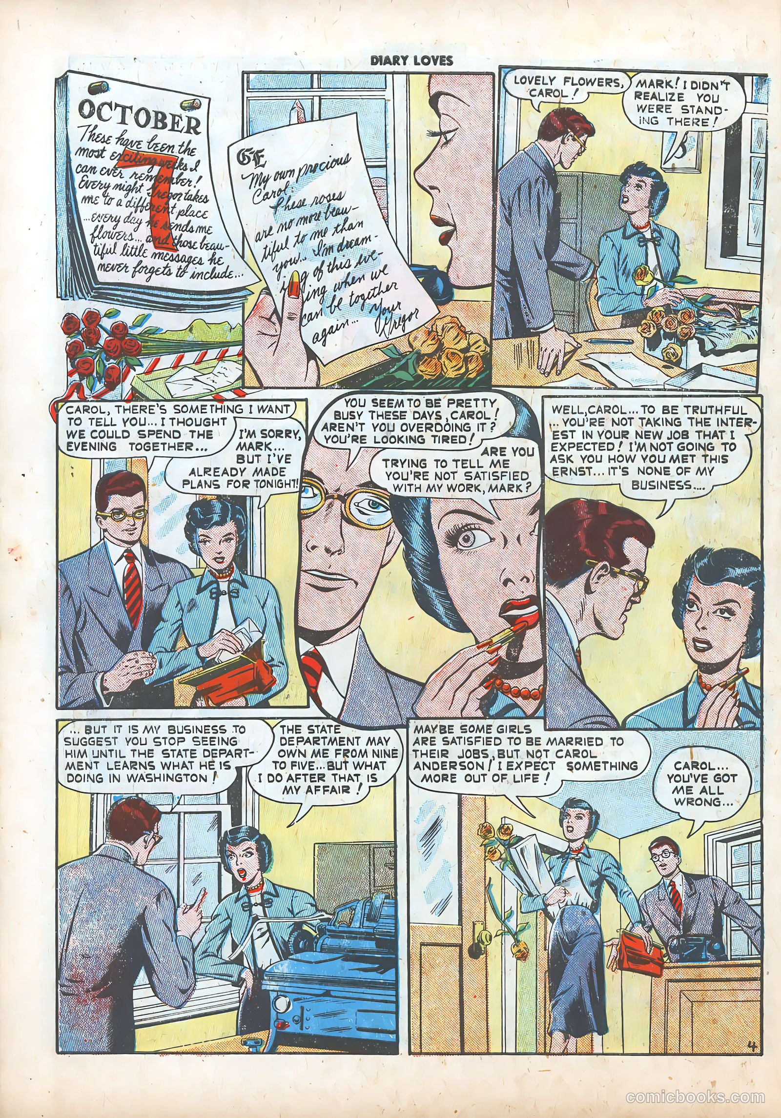Diary Loves #2 (1949) — page 30 of 36