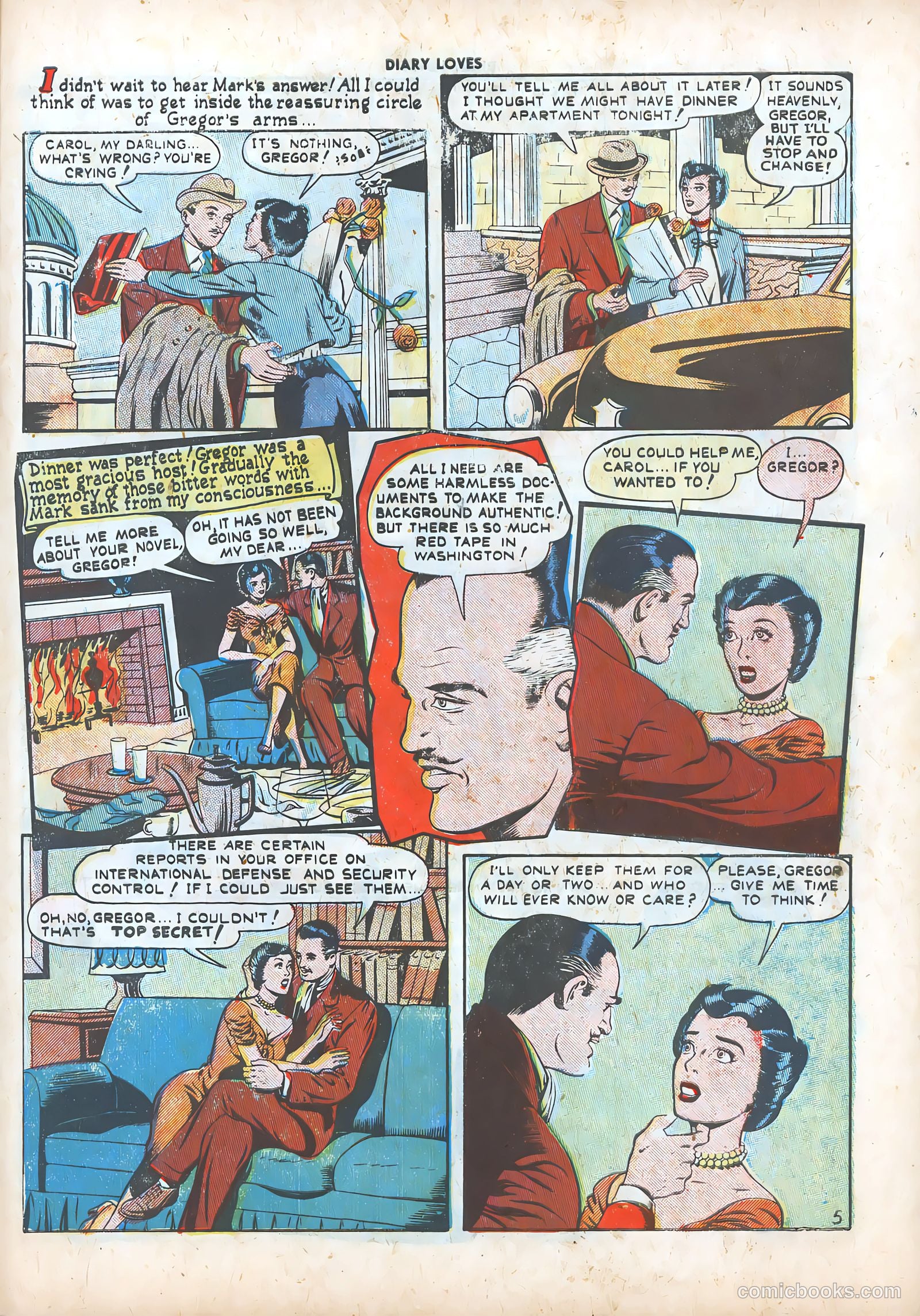 Diary Loves #2 (1949) — page 31 of 36