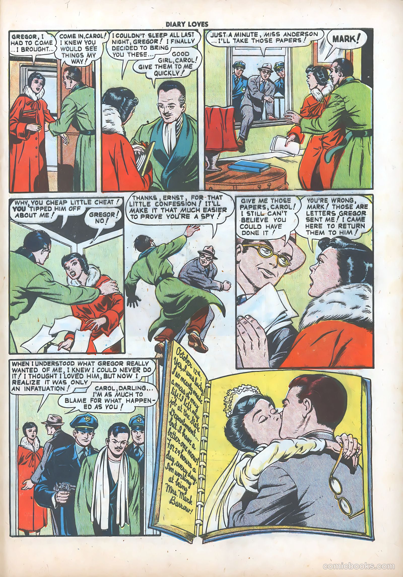 Diary Loves #2 (1949) — page 33 of 36