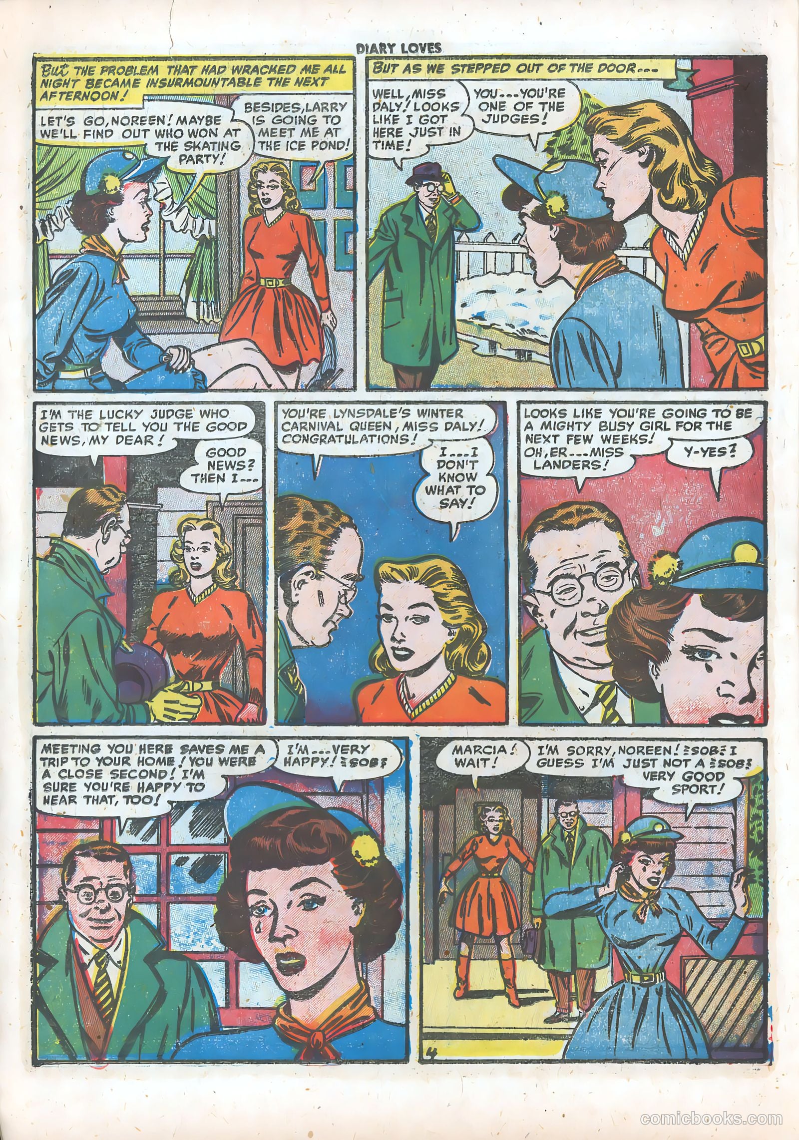 Diary Loves #20 (1952) — page 6 of 36