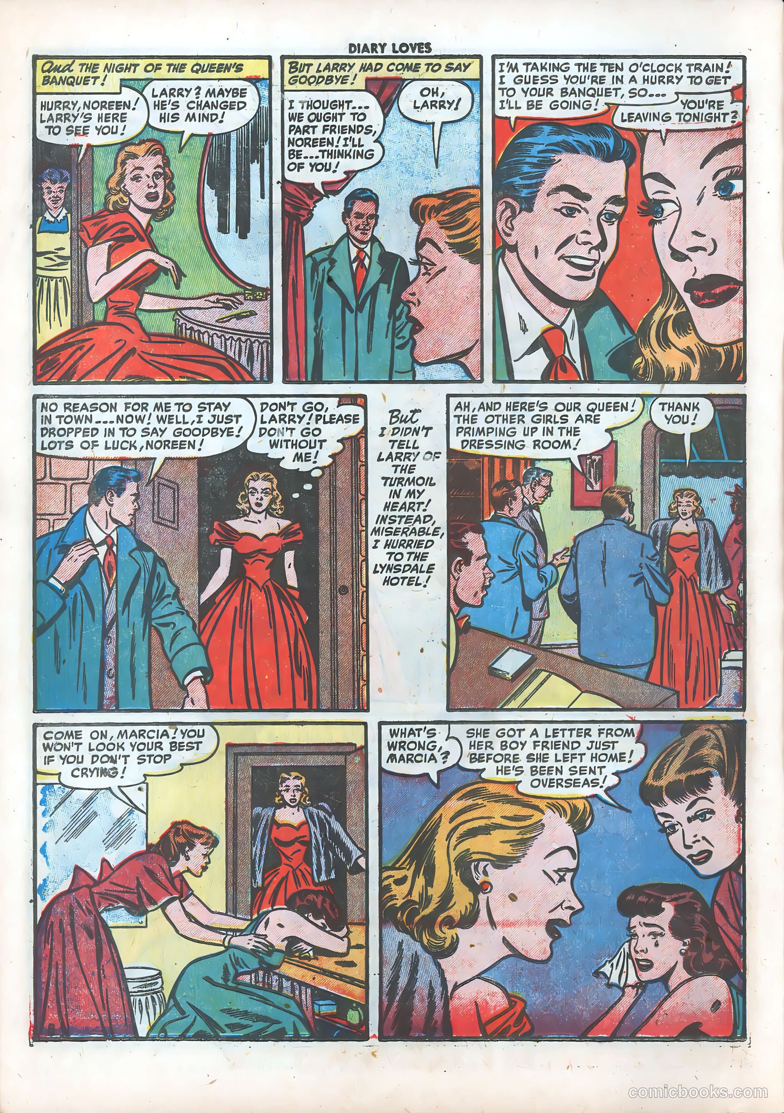 Diary Loves #20 (1952) — page 10 of 36
