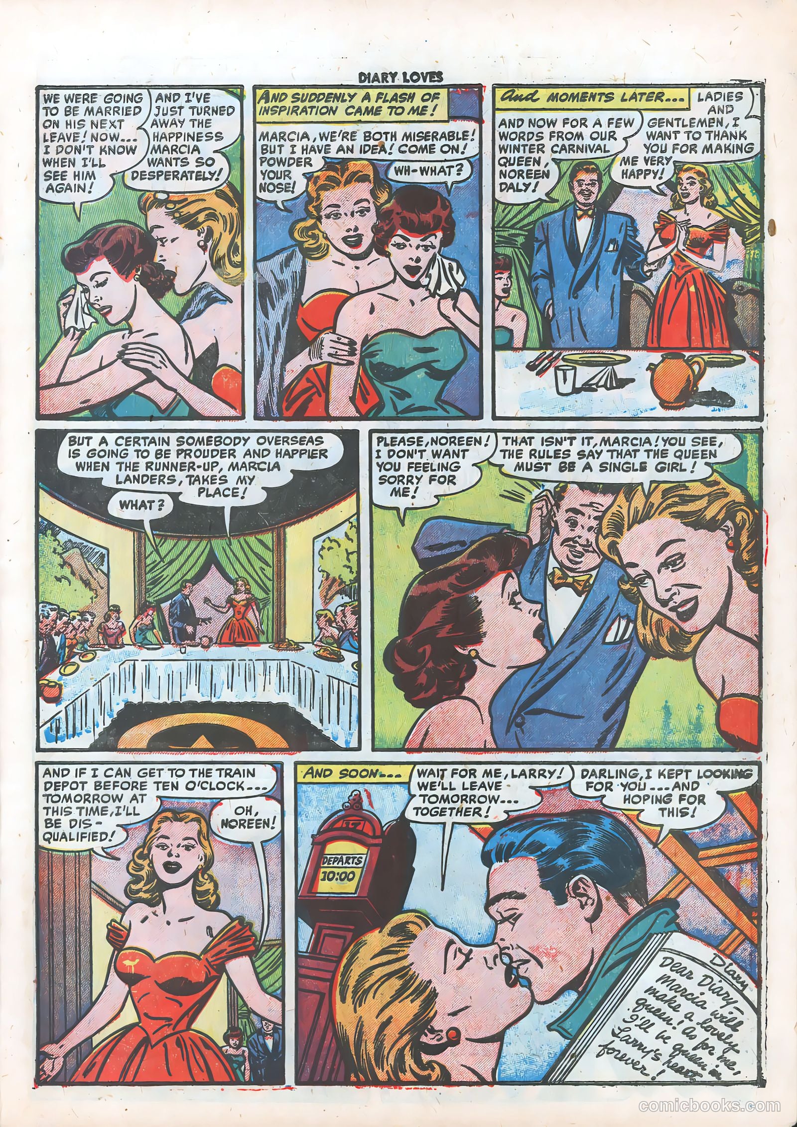 Diary Loves #20 (1952) — page 11 of 36