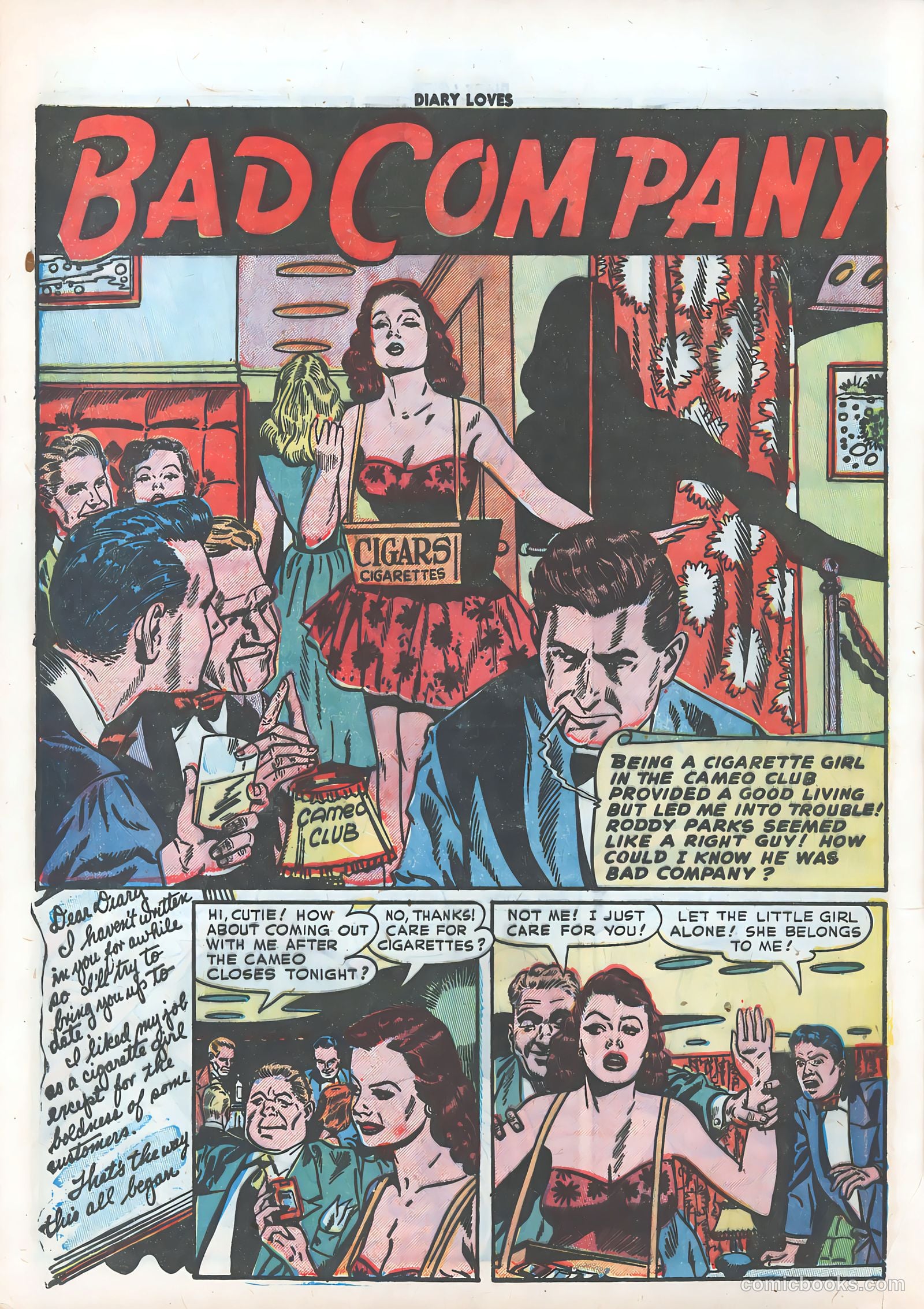 Diary Loves #20 (1952) — page 12 of 36