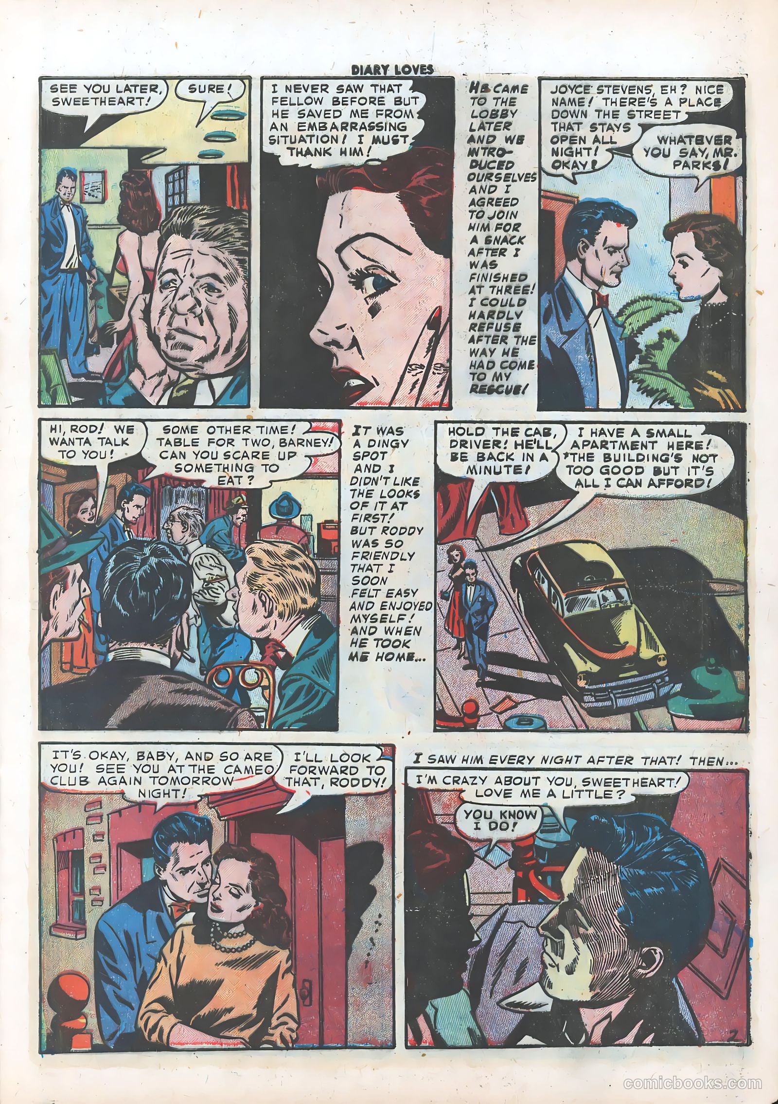 Diary Loves #20 (1952) — page 13 of 36