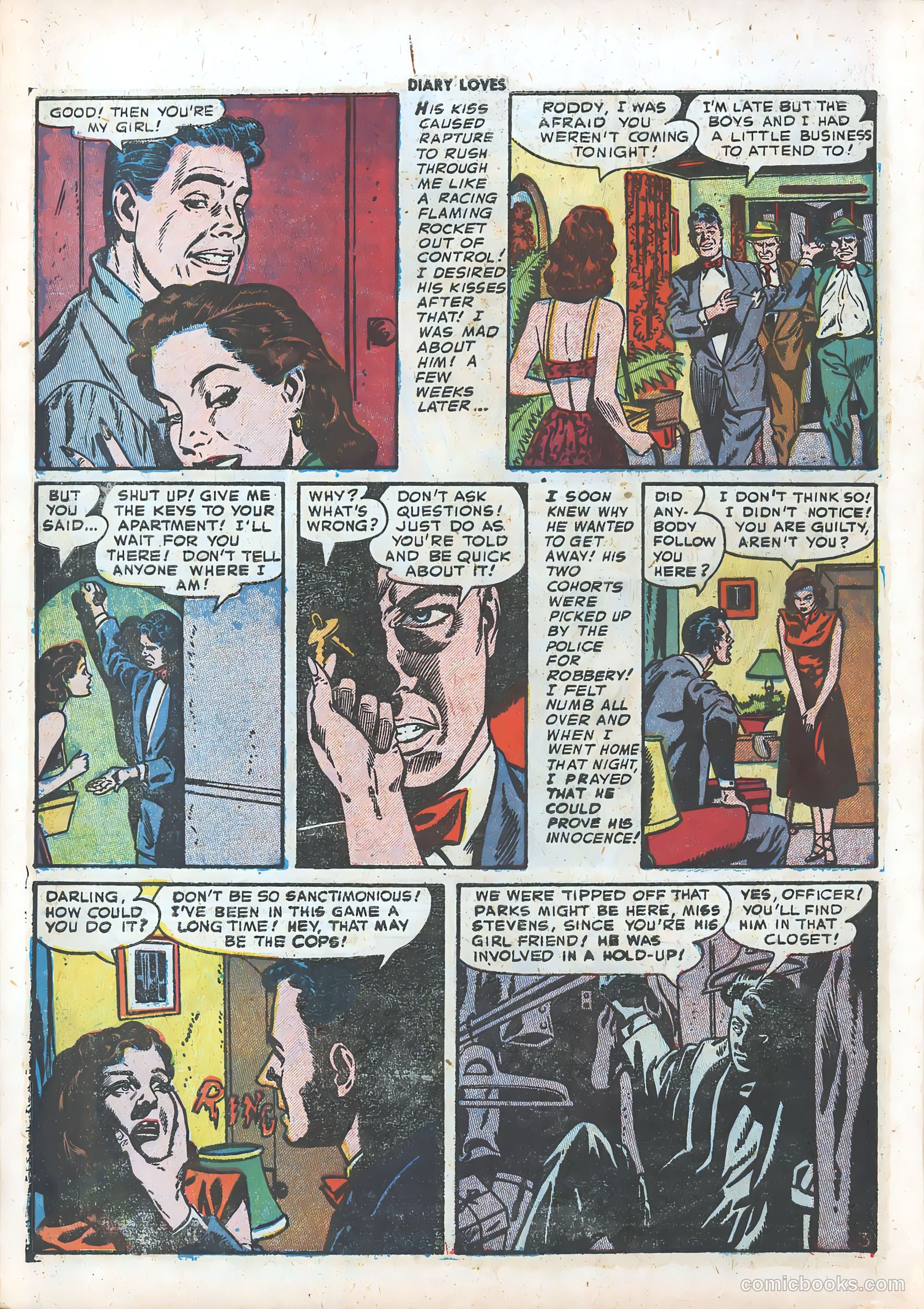 Diary Loves #20 (1952) — page 14 of 36