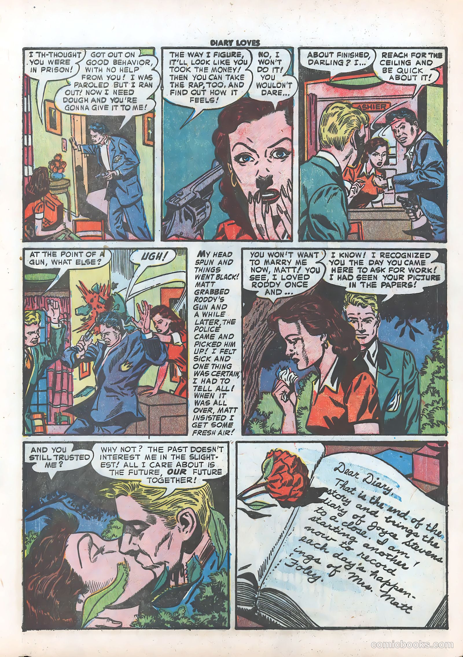Diary Loves #20 (1952) — page 17 of 36