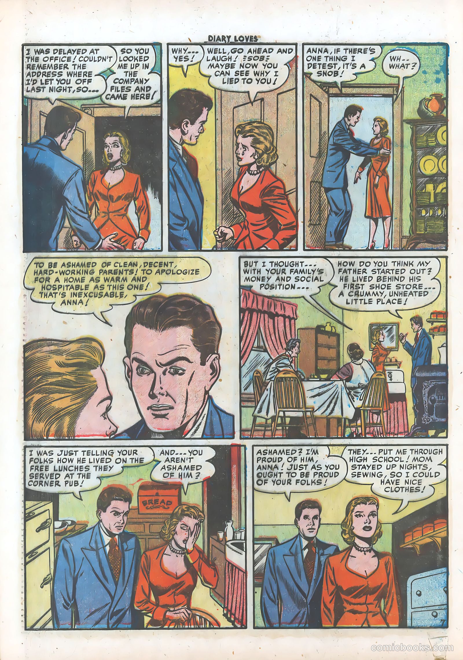 Diary Loves #20 (1952) — page 24 of 36