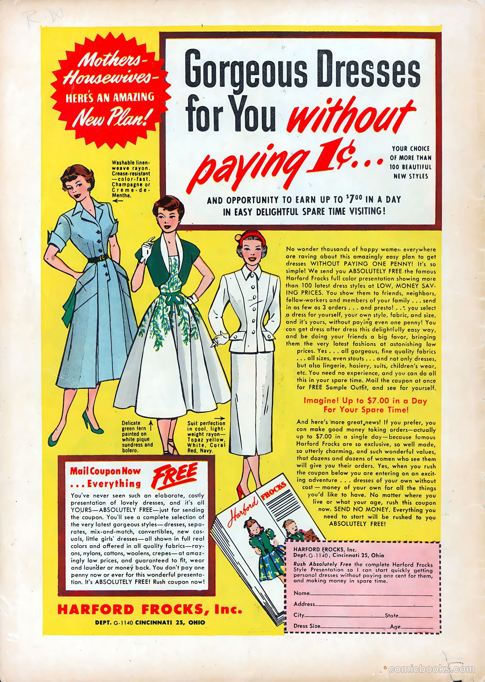 Diary Loves #20 (1952) — page 36 of 36