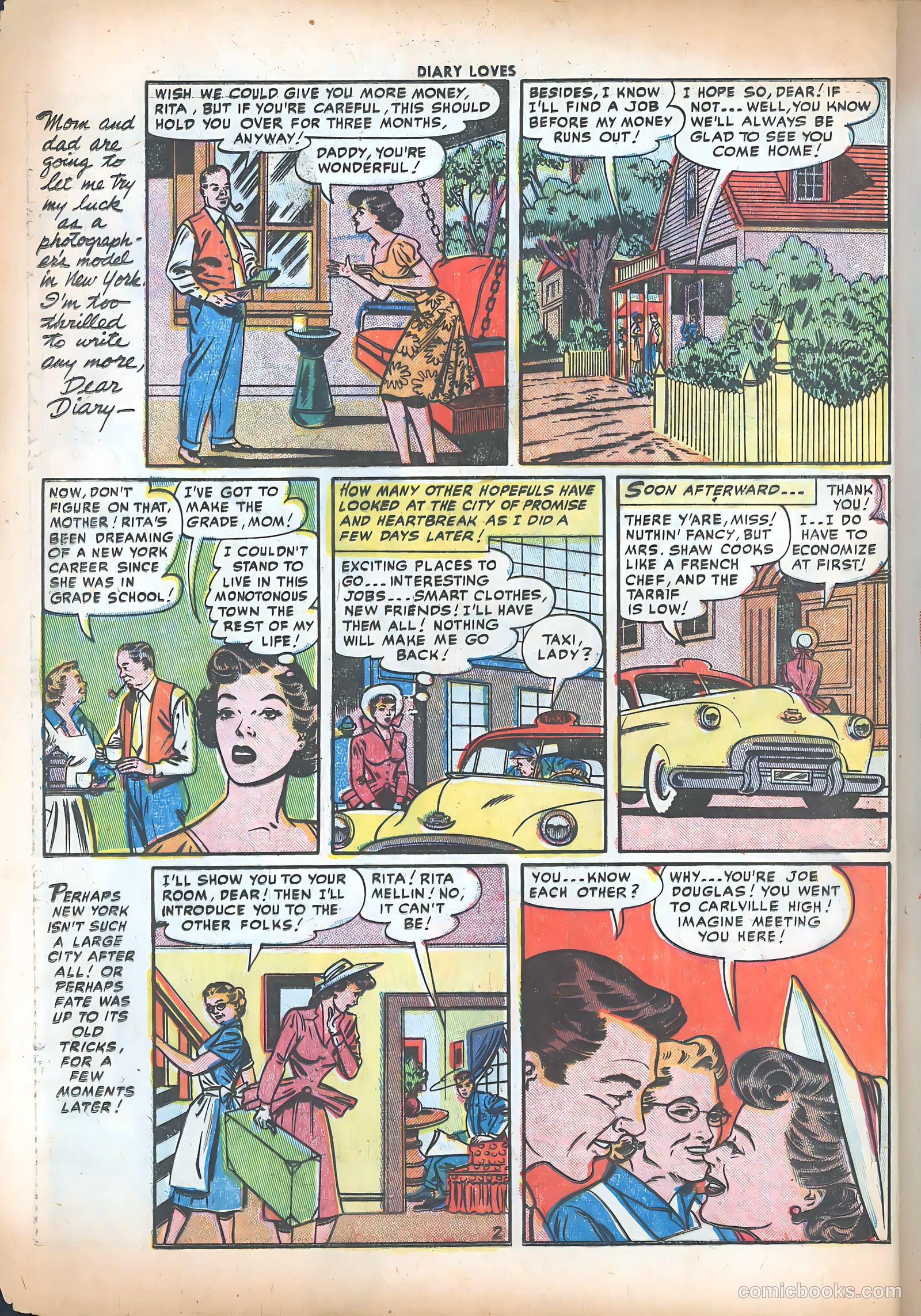 Diary Loves #21 (1952) — page 4 of 36