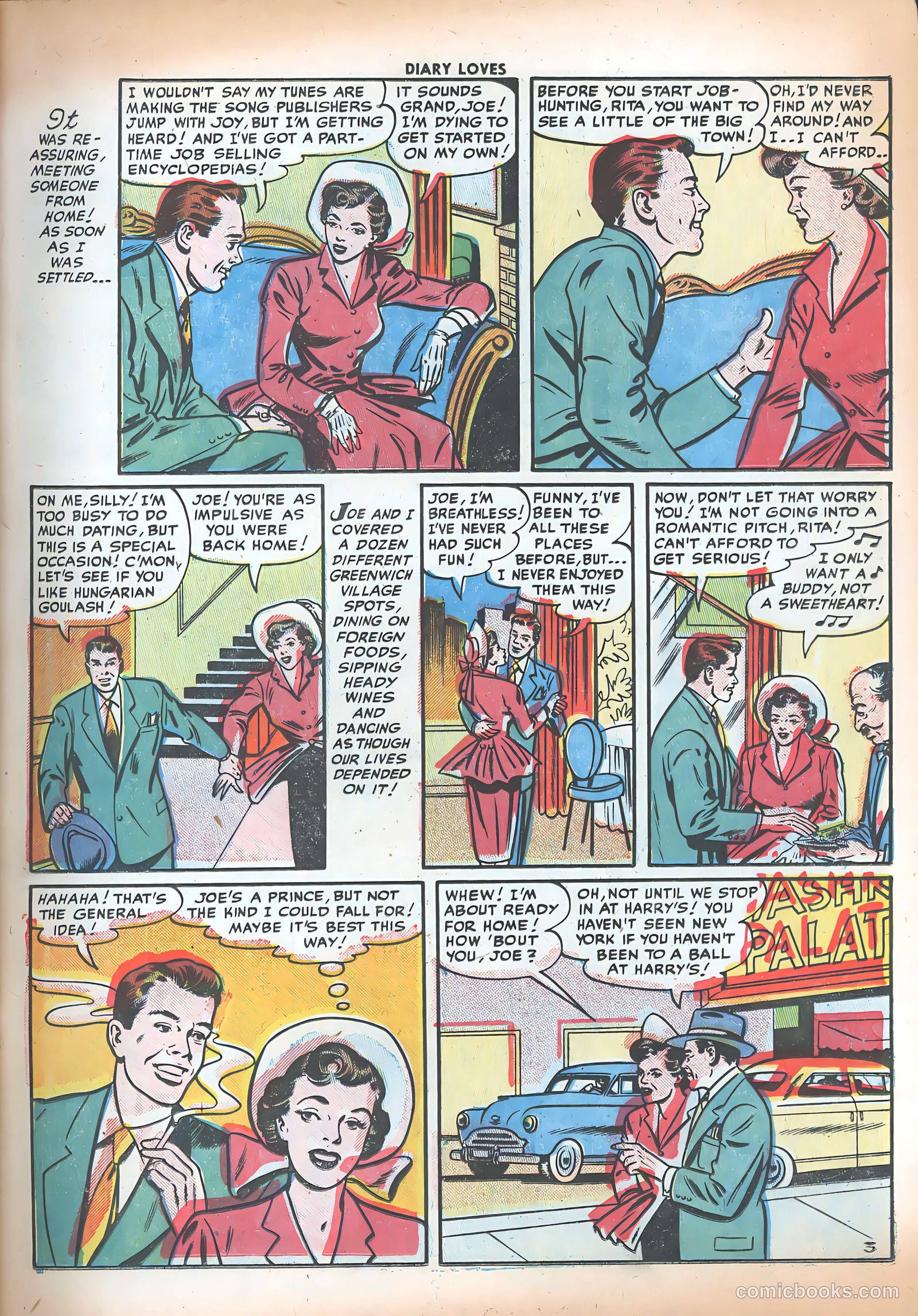 Diary Loves #21 (1952) — page 5 of 36