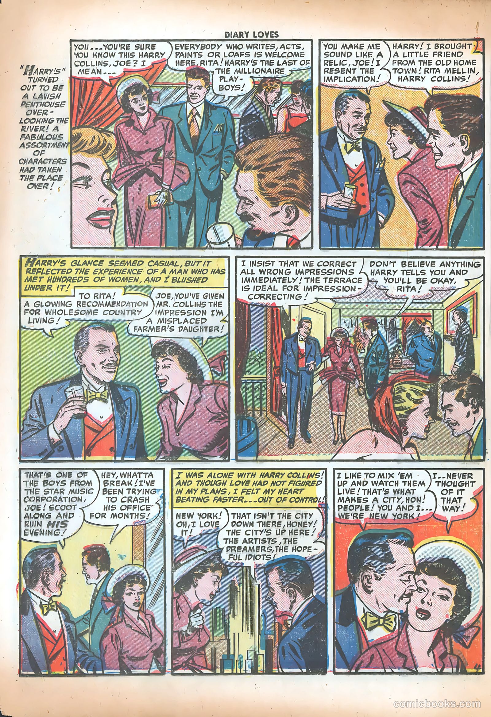 Diary Loves #21 (1952) — page 6 of 36