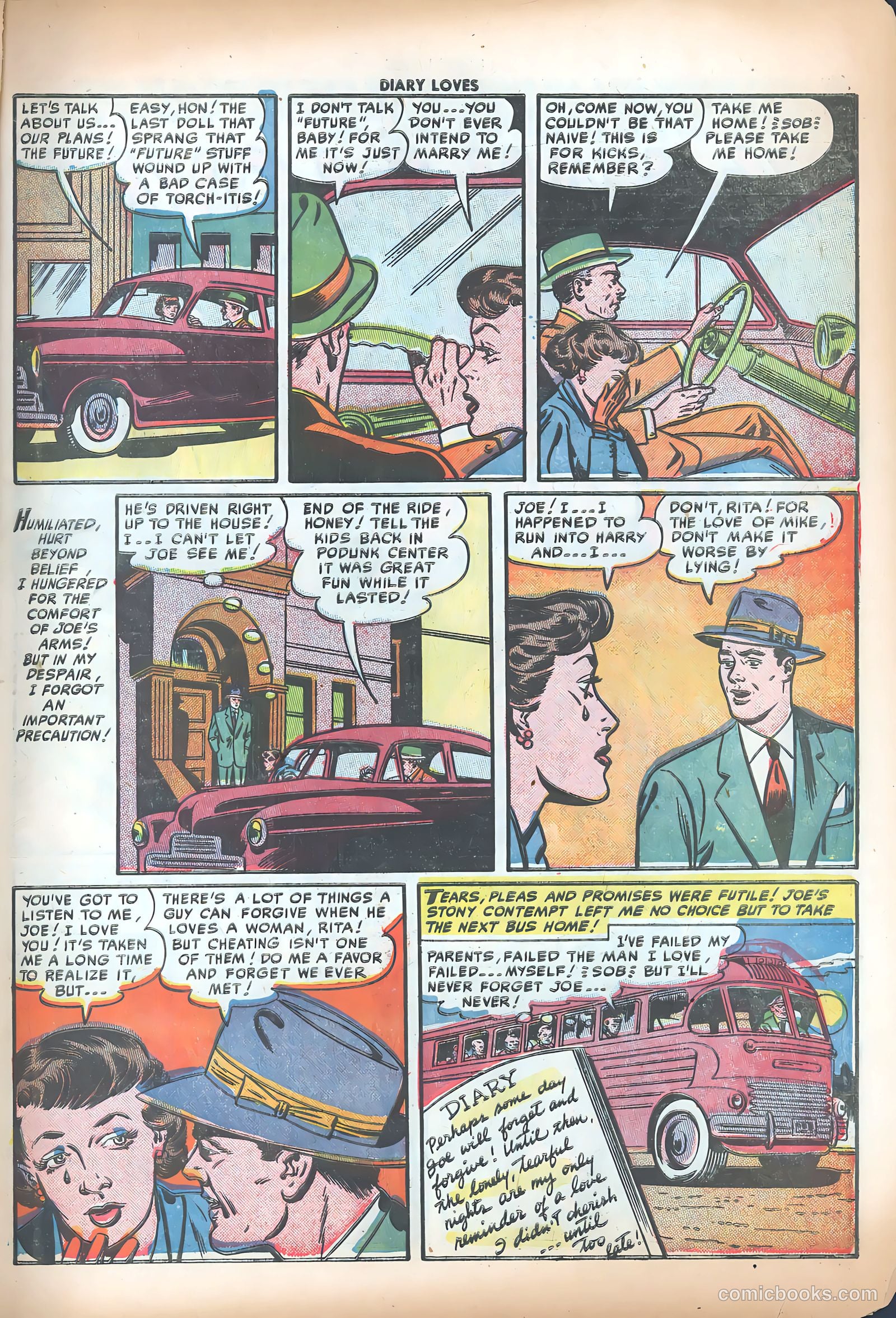 Diary Loves #21 (1952) — page 11 of 36